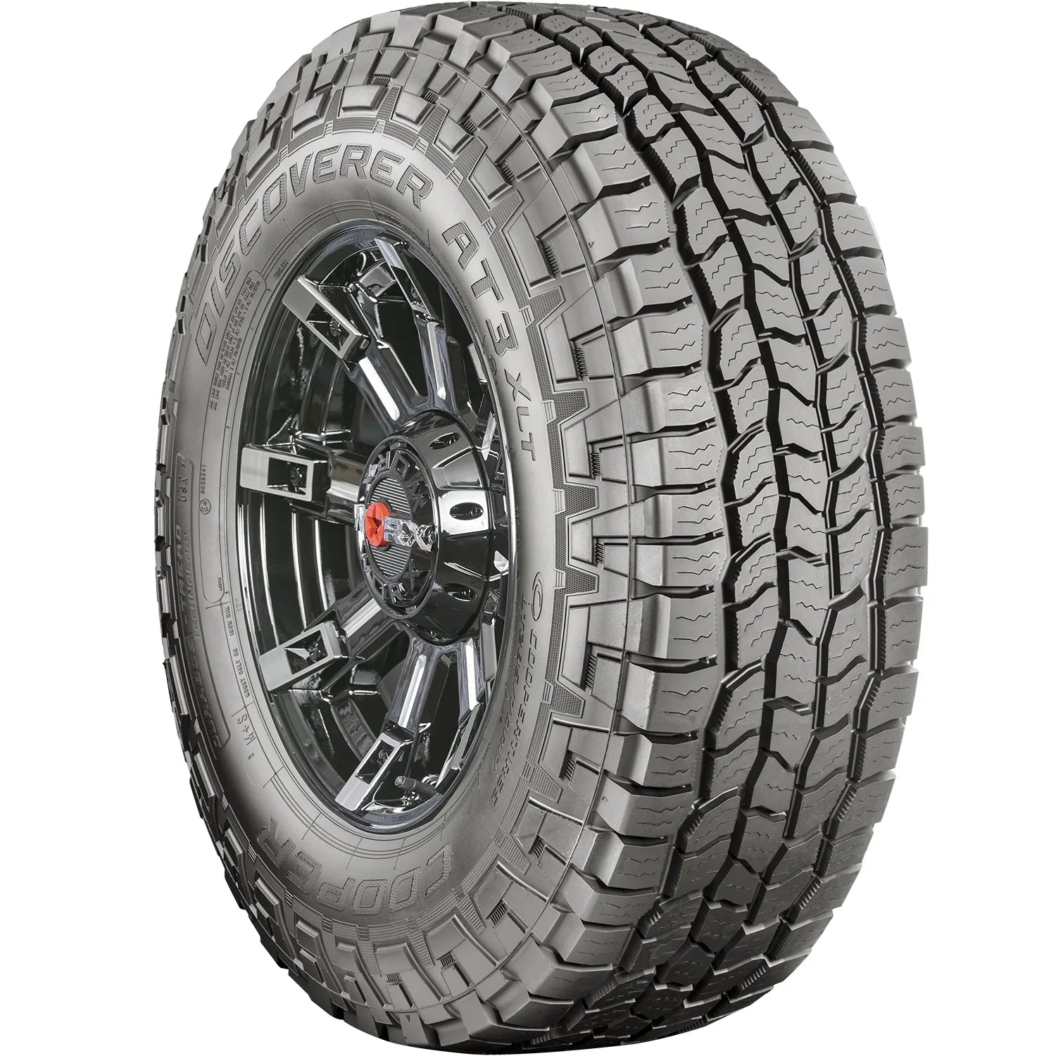 LT285/65R18 Cooper Discoverer AT3 XLT All Terrain 125/122S E Light Truck Tire - Gun Hill Tire House (WTW - WHOLESALE TIRES & WHEELS)