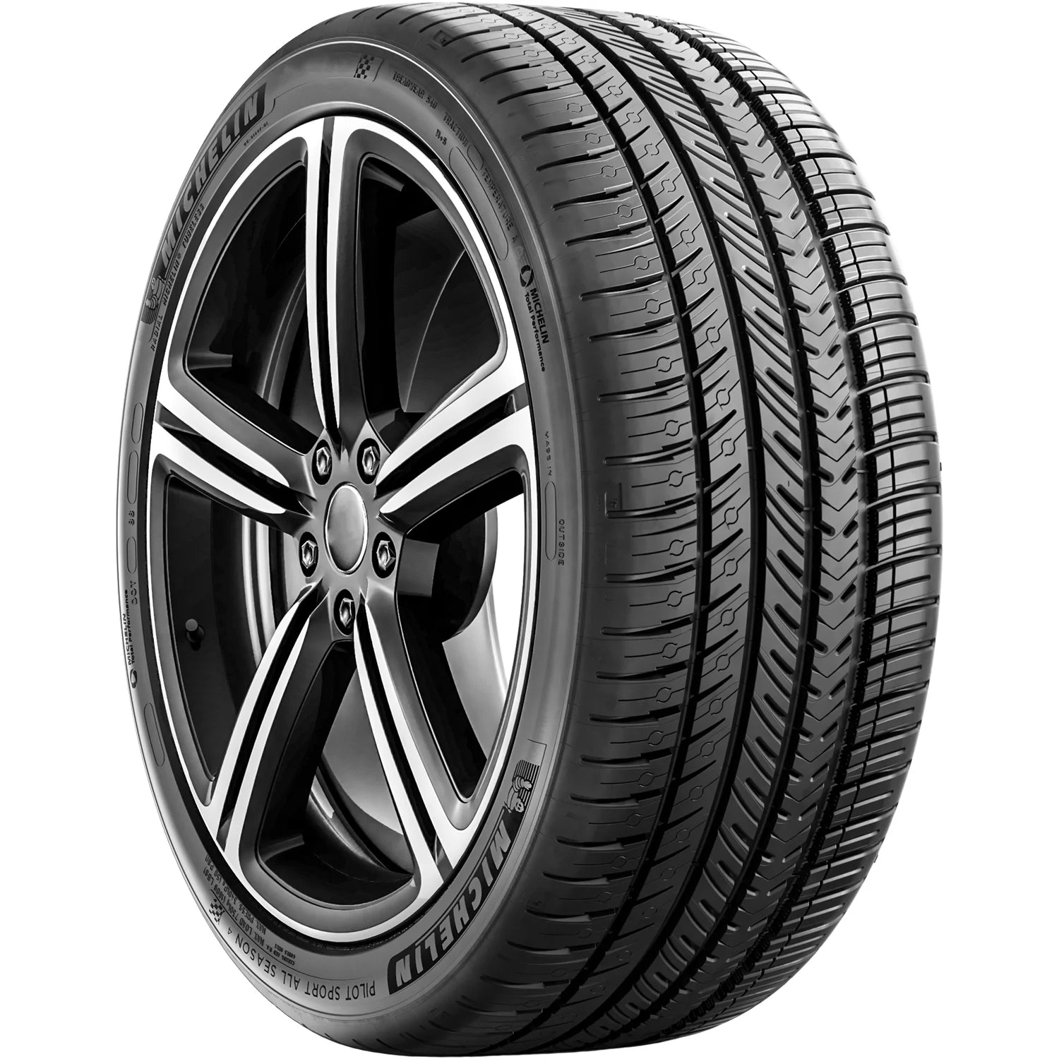 255/40ZR18/XL Michelin Pilot Sport All - Season 4 99Y Tire - Gun Hill Tire House (WTW - WHOLESALE TIRES & WHEELS)