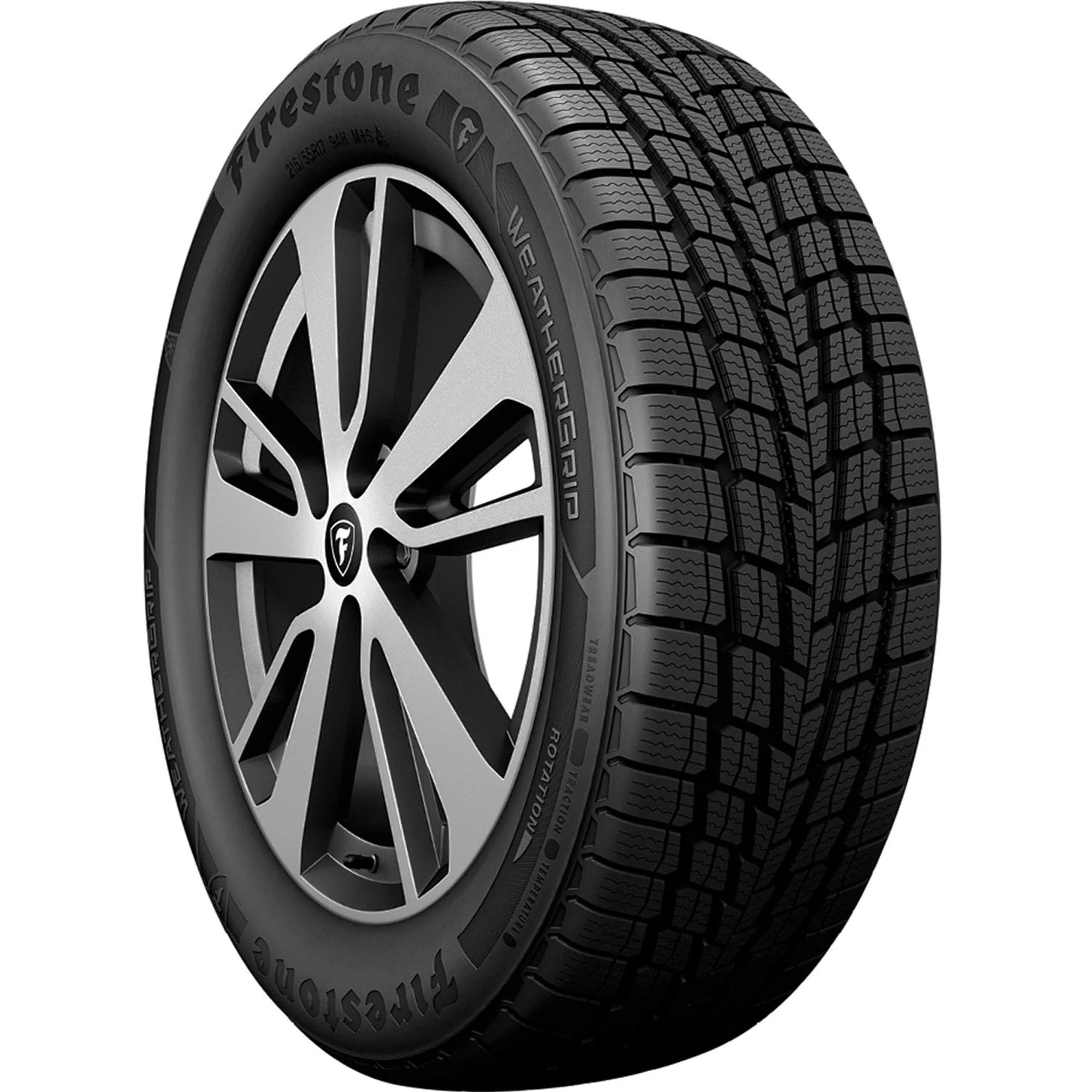 245/45R18 Firestone Weathergrip All Weather 96V Passenger Tire - Gun Hill Tire House (WTW - WHOLESALE TIRES & WHEELS)