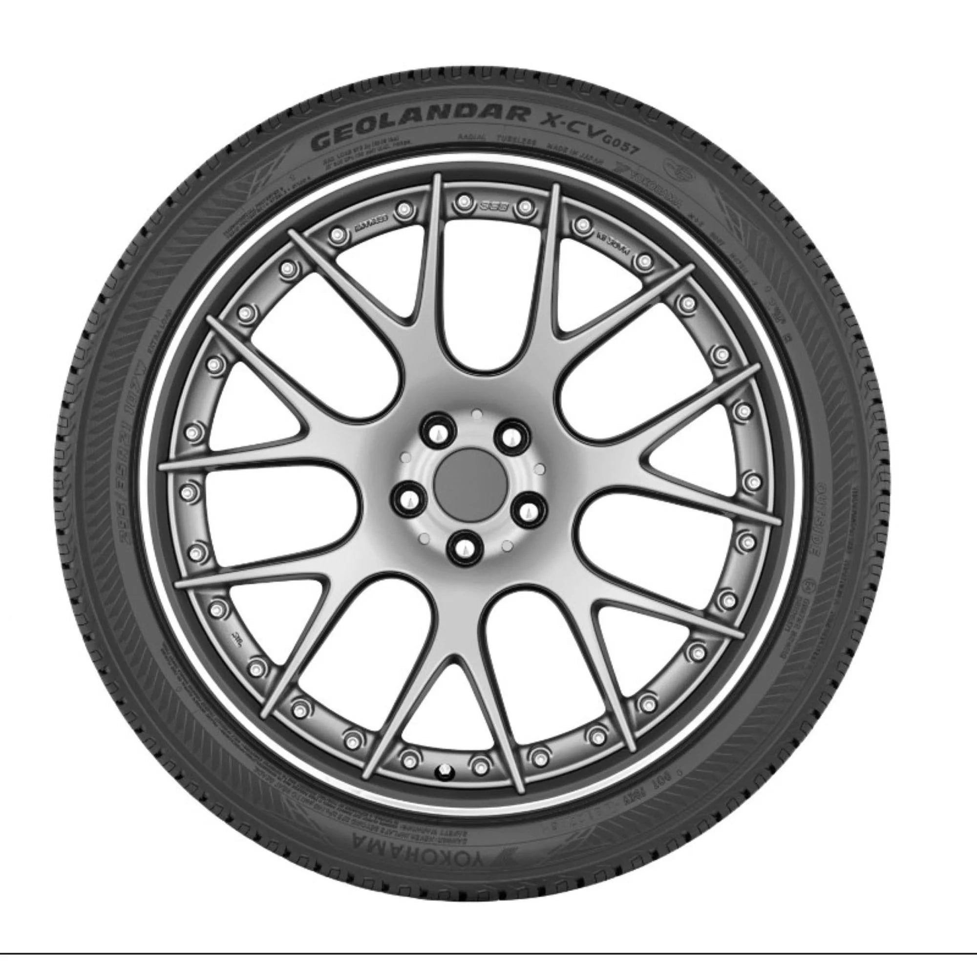 265/45R20 Yokohama Geolandar X - CV All Season 108W XL Suv/Crossover Tire - Gun Hill Tire House (WTW - WHOLESALE TIRES & WHEELS)