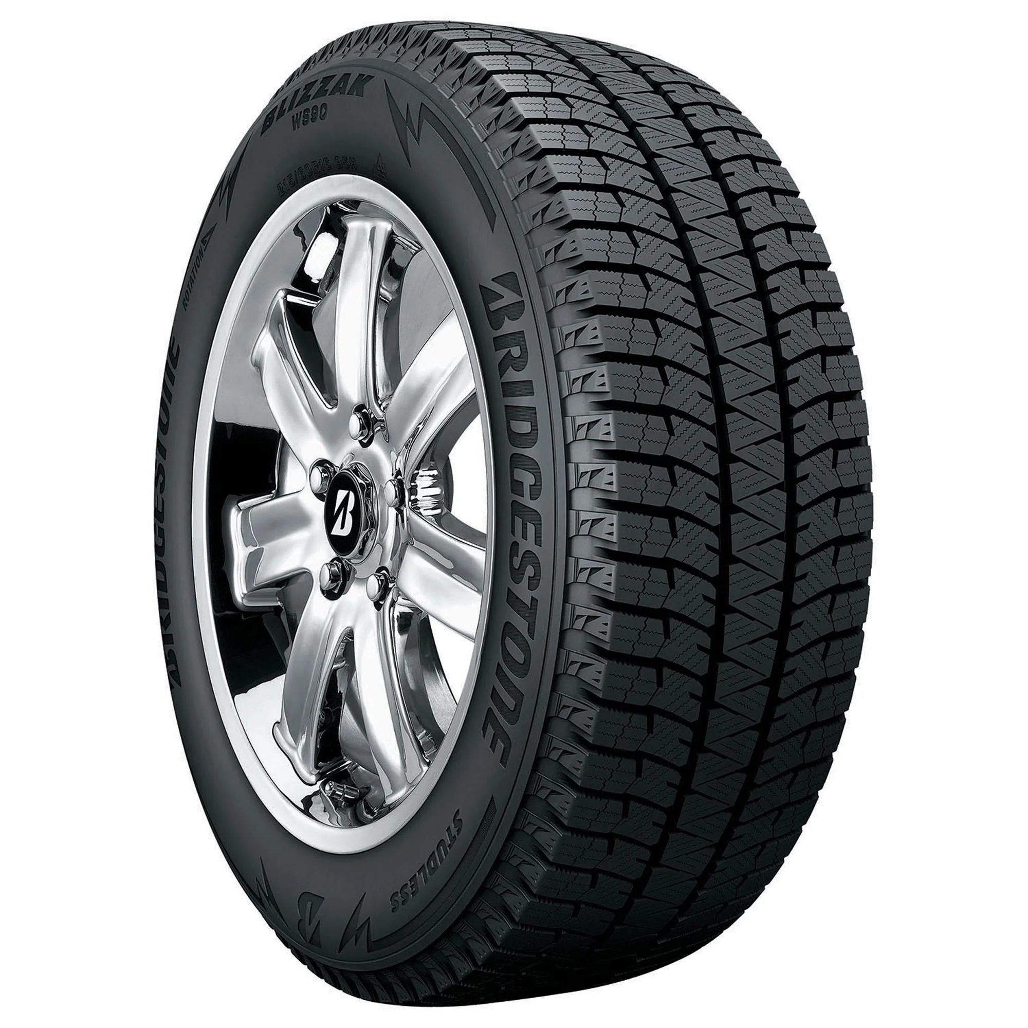 P245/50R17 Bridgestone Blizzak WS90 Winter 98H Passenger Tire - Gun Hill Tire House (WTW - WHOLESALE TIRES & WHEELS)