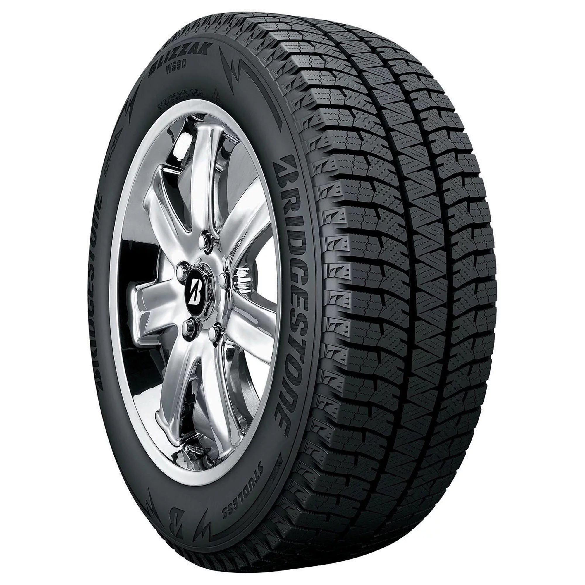 215/45R17 Bridgestone Blizzak WS90 Winter 91T XL Passenger Tire - Gun Hill Tire House (WTW - WHOLESALE TIRES & WHEELS)