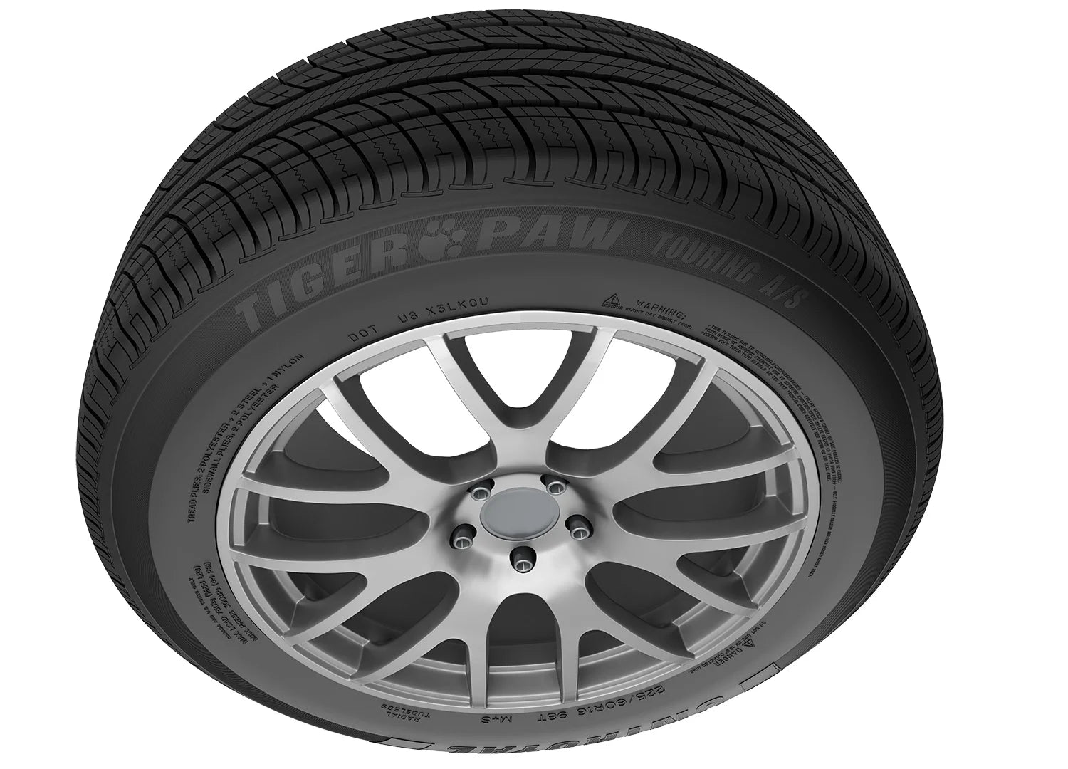 235/50R17 Uniroyal Tiger Paw Touring A/S DT All Season 96V Passenger Tire - Gun Hill Tire House (WTW - WHOLESALE TIRES & WHEELS)