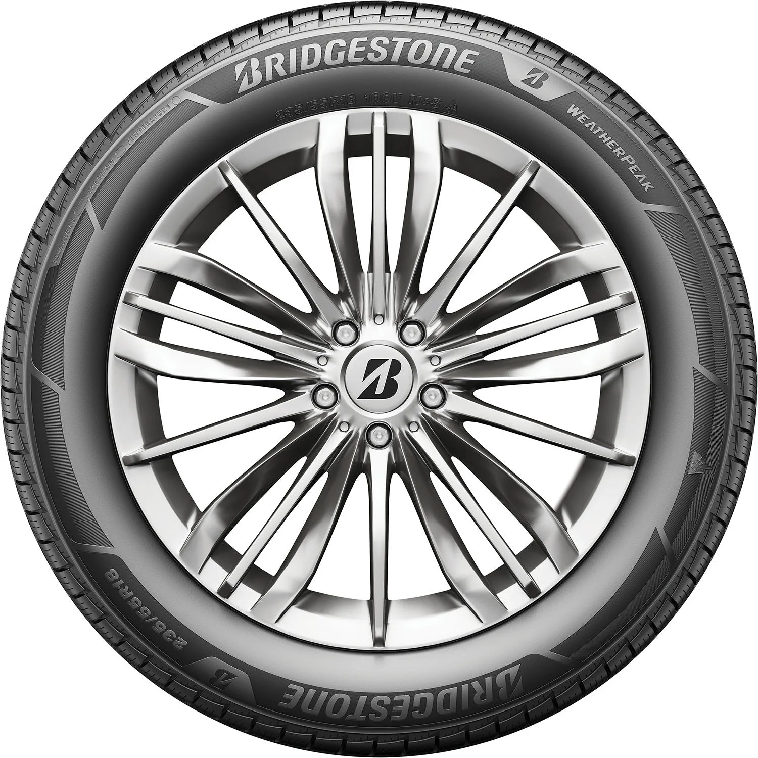 225/60R16 Bridgestone Weatherpeak All Weather 98V Passenger Tire - Gun Hill Tire House (WTW - WHOLESALE TIRES & WHEELS)