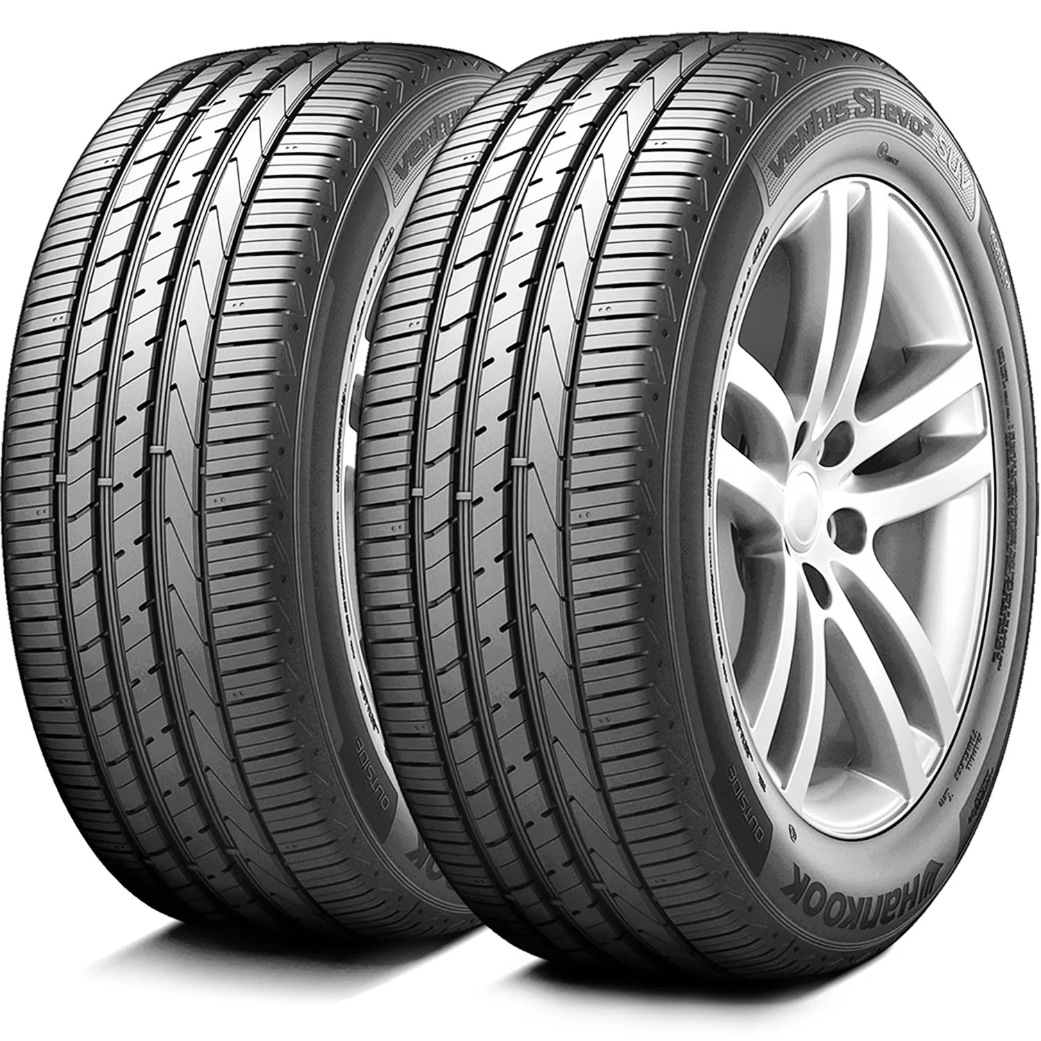 255/50ZR19 Hankook Ventus S1 EVO2 SUV (K117A) Performance 107Y XL Passenger Tire - Gun Hill Tire House (WTW - WHOLESALE TIRES & WHEELS)