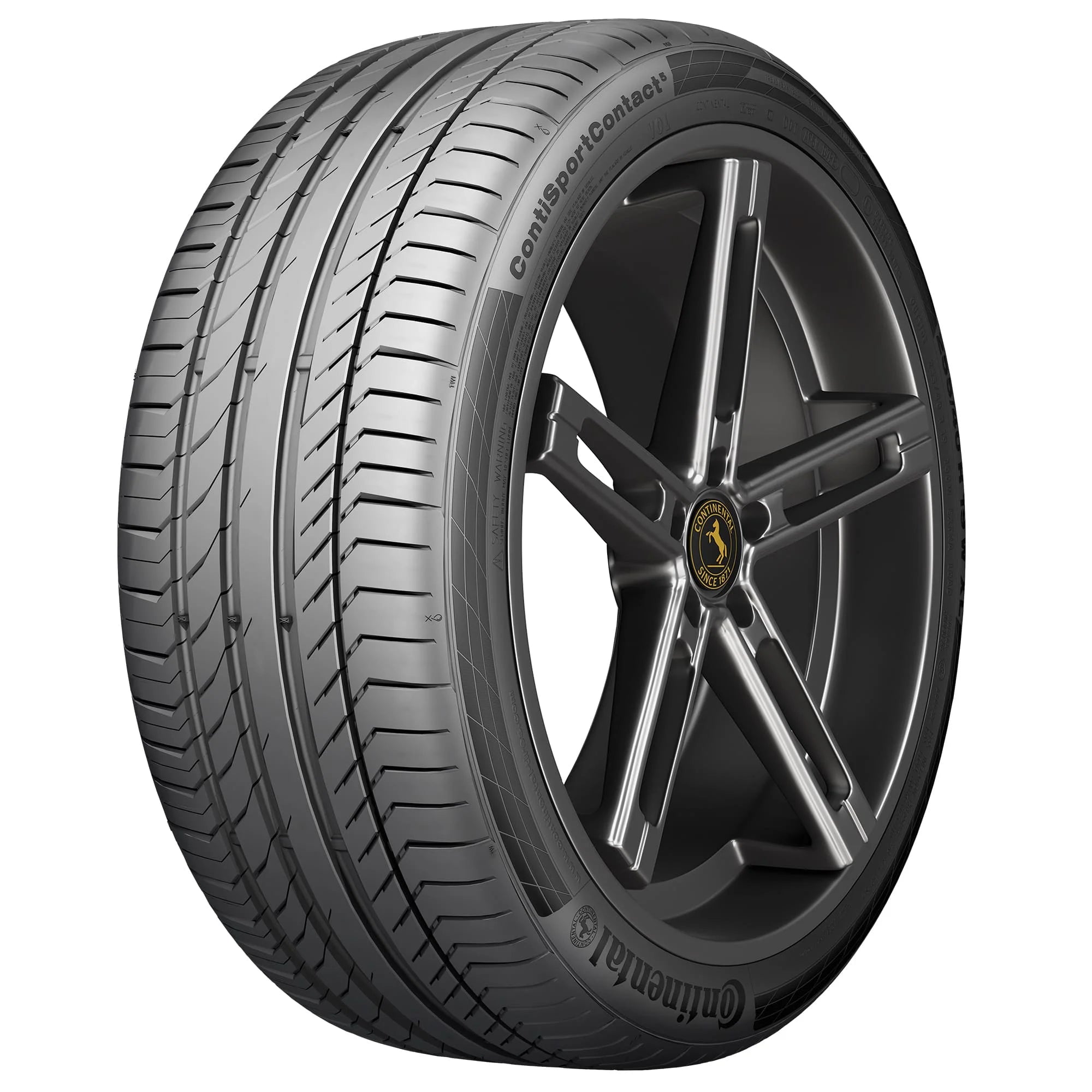 245/40R18 Continental Contisportcontact 5 Summer 97Y XL Passenger Tire - Gun Hill Tire House (WTW - WHOLESALE TIRES & WHEELS)