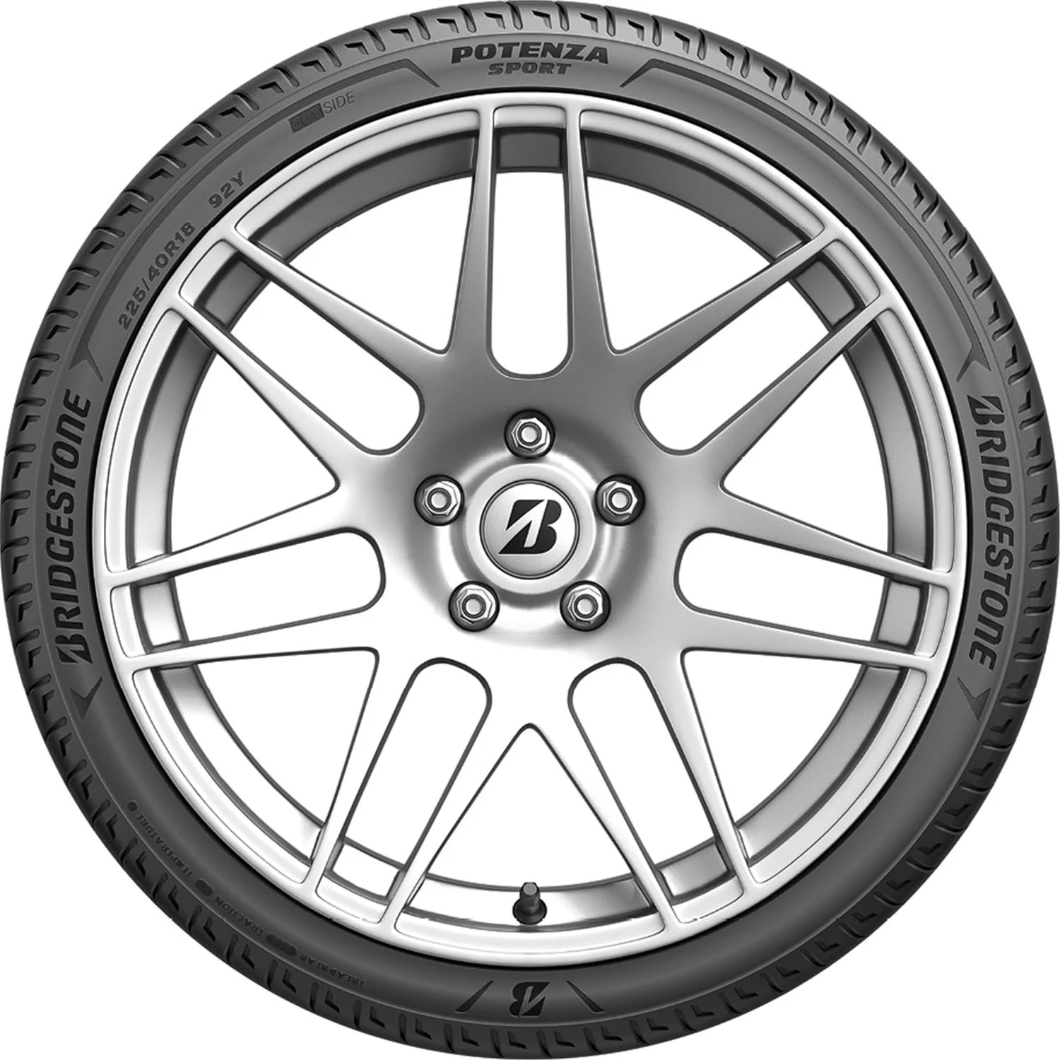215/45R17 Bridgestone Potenza Sport UHP 91Y XL Passenger Tire - Gun Hill Tire House (WTW - WHOLESALE TIRES & WHEELS)