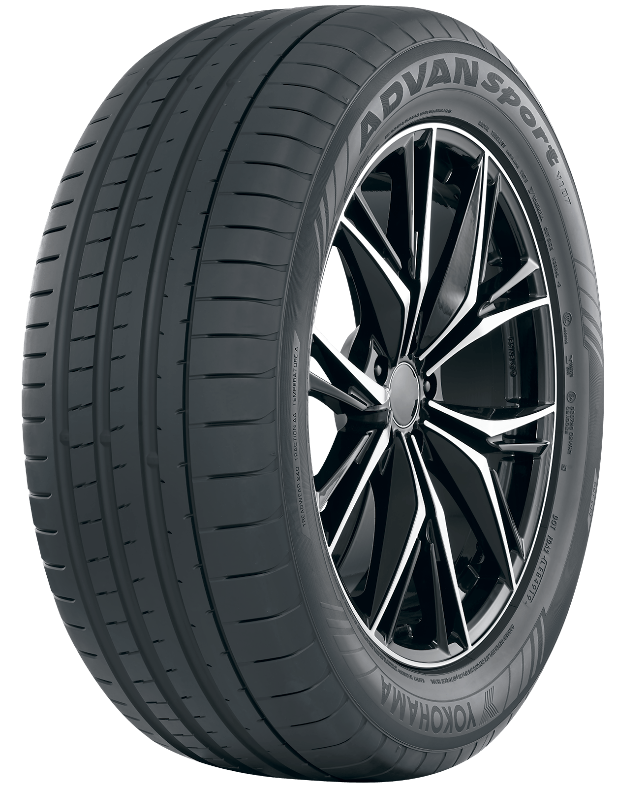 285/30ZR21 Yokohama Advan Sport V107 100(Y) - Gun Hill Tire House (WTW - WHOLESALE TIRES & WHEELS)