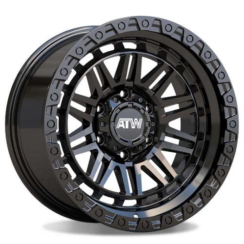 ATW YUKON 20x9 6x114.3 / 6x120 MATTE BLACK - Gun Hill Tire House (WTW - WHOLESALE TIRES & WHEELS)
