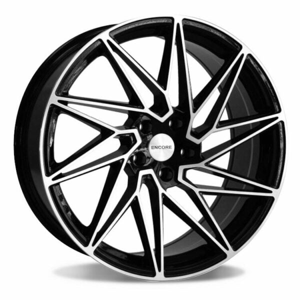 ENCORE U113 22x9 6x139.7 GLOSS BLACK MACHINE FACE - Gun Hill Tire House (WTW - WHOLESALE TIRES & WHEELS)