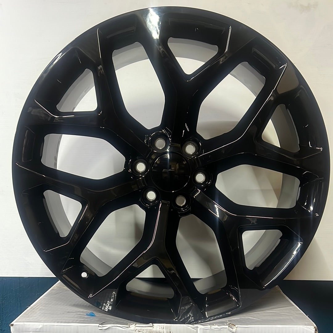 GWG 6Q22 24X10 6X135 GLOSS BLACK - Gun Hill Tire House (WTW - WHOLESALE TIRES & WHEELS)