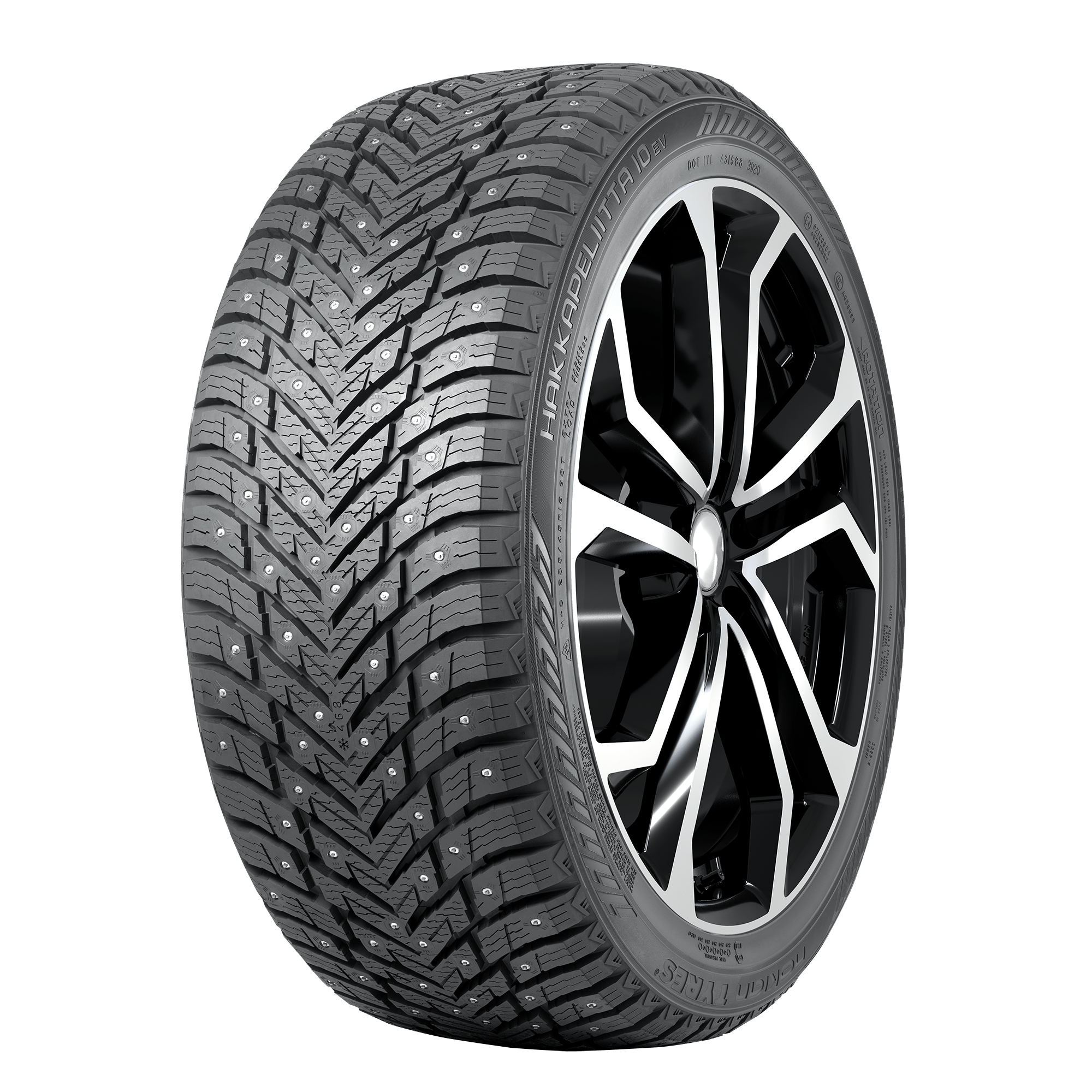255/50R20 Nokian Hakkapeliitta 10 EV Studded 109T - Gun Hill Tire House (WTW - WHOLESALE TIRES & WHEELS)