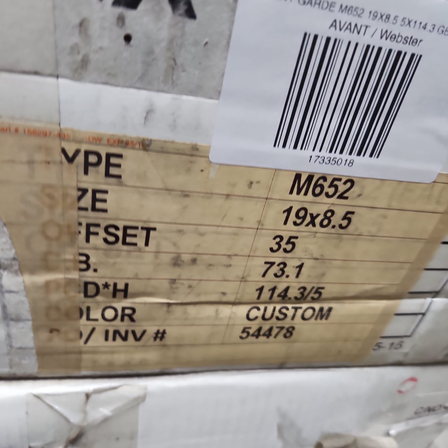 AVANT GARDE M652 19X8.5 5X114.3 GB/BRONZE - Gun Hill Tire House (WTW - WHOLESALE TIRES & WHEELS)