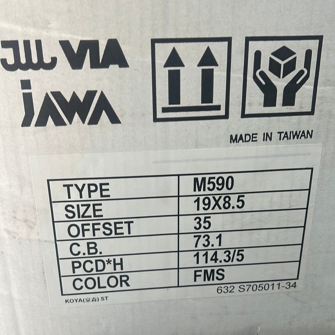 AVANT GARDE M590 19X8.5 5X14.3 SILVER MACHINED FACE - Gun Hill Tire House (WTW - WHOLESALE TIRES & WHEELS)