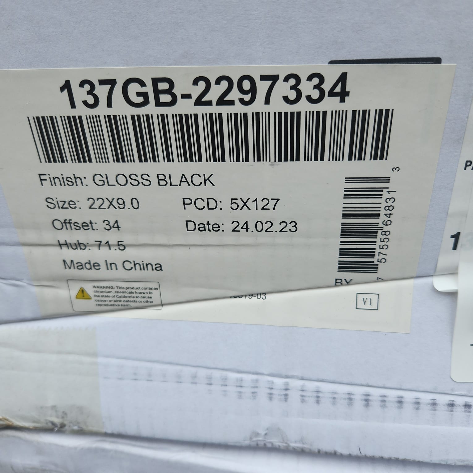 JEEP STR SPIDER MONKEY 137GB - 2297334 22x9.5 5x127 GB - Gun Hill Tire House (WTW - WHOLESALE TIRES & WHEELS)