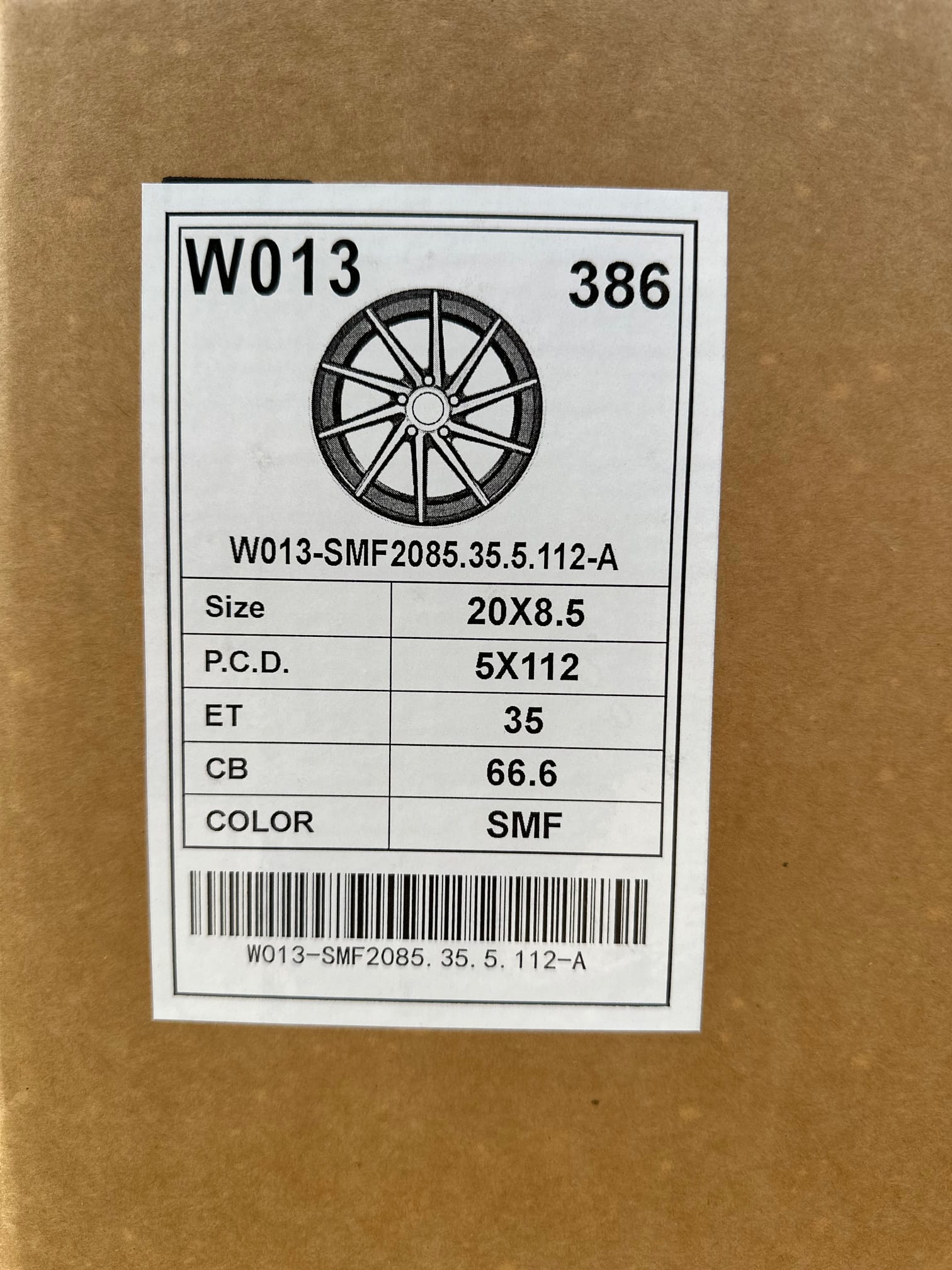 W013 20X8.5 5X112 SILVER - Gun Hill Tire House (WTW - WHOLESALE TIRES & WHEELS)