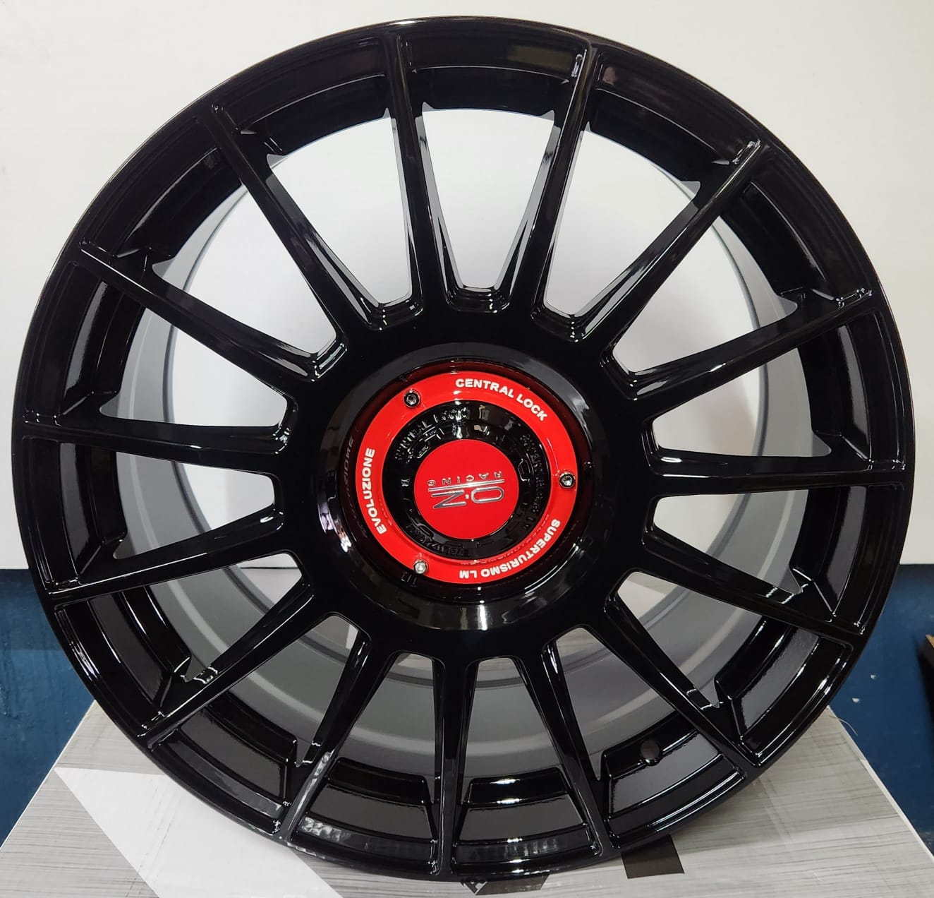 OE - 0257 18x8.0 5x100 5x112 5x114.3 GLOSS BLACK - Gun Hill Tire House (WTW - WHOLESALE TIRES & WHEELS)