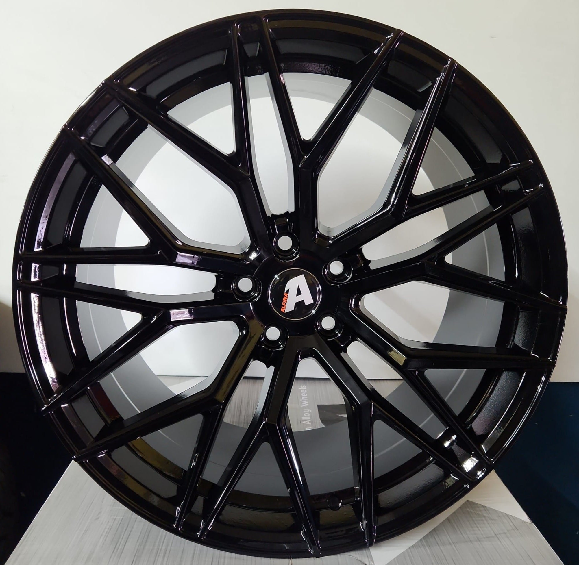 ALFINA AF303 22X9 5X114.3 GLOSS BLACK - Gun Hill Tire House (WTW - WHOLESALE TIRES & WHEELS)