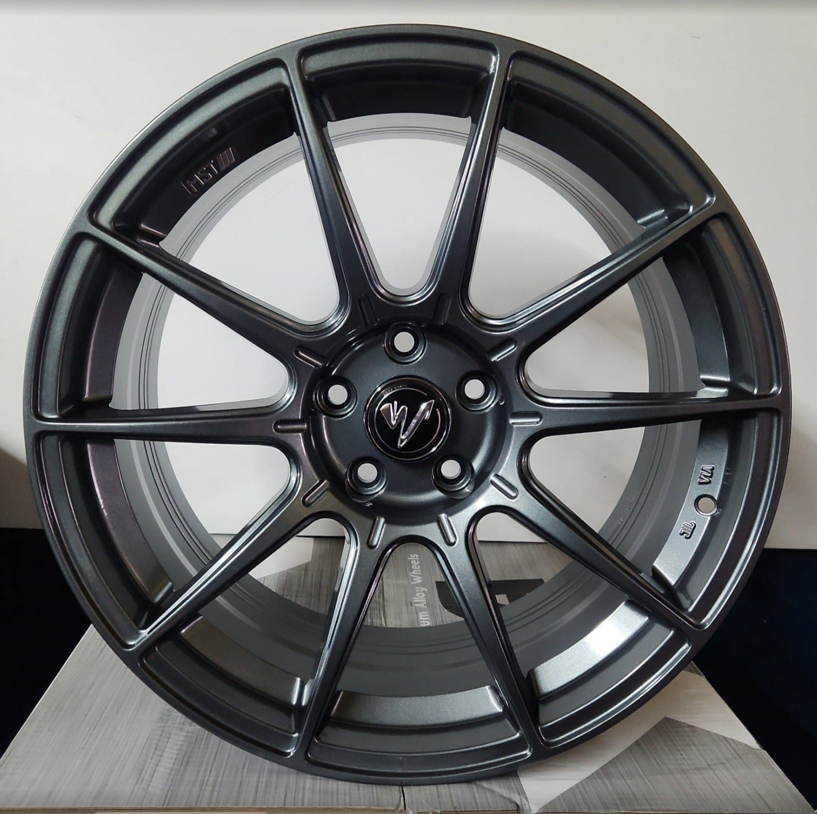 BUSHIDO 19X8.5 5X114.3 MATT GUN METAL - Gun Hill Tire House (WTW - WHOLESALE TIRES & WHEELS)