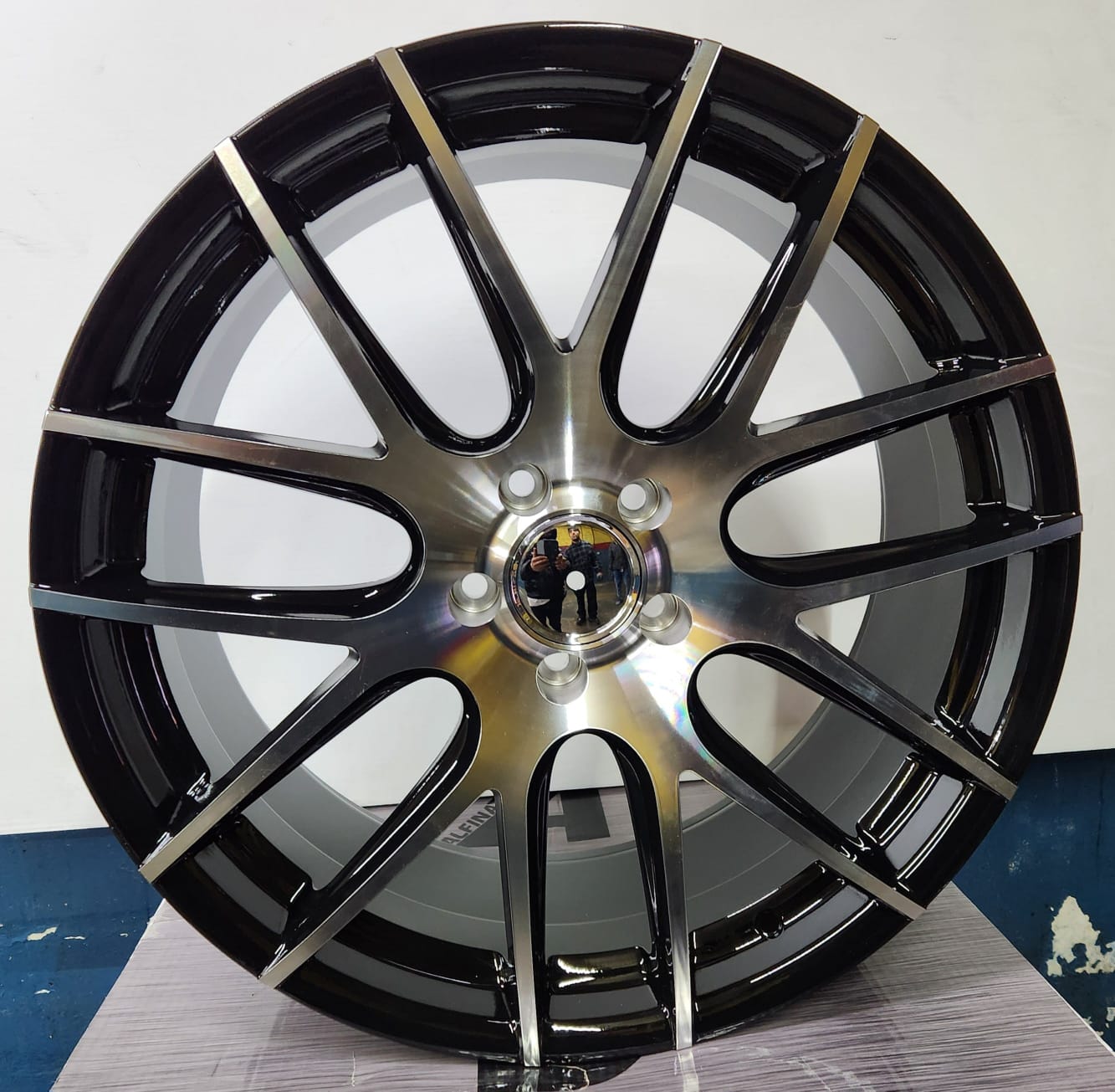 XIX X43 20X10.5 blank Black Machine Face - Gun Hill Tire House (WTW - WHOLESALE TIRES & WHEELS)