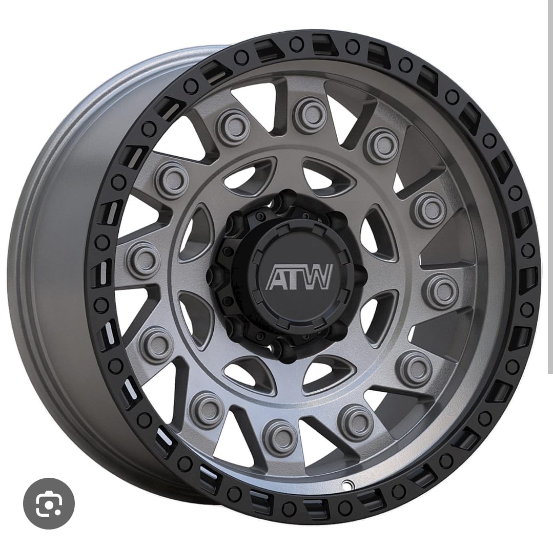 ATW CONGO 20X10 8X170 GUNMETAL BLACK LIP - Gun Hill Tire House (WTW - WHOLESALE TIRES & WHEELS)