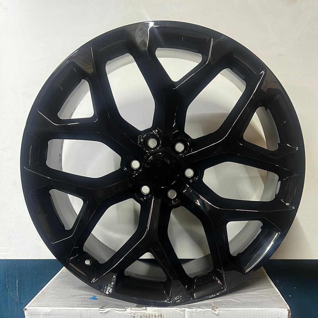 D6121 24x10 6x139.7 FULL GLOSS BLACK - Gun Hill Tire House (WTW - WHOLESALE TIRES & WHEELS)