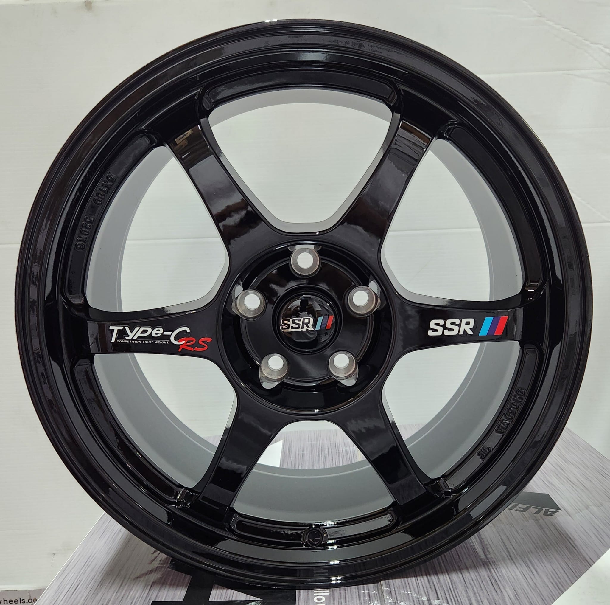 ZS - 201 TYPE - C STYLE 18x8.5 5x112 / 5x114.3 GLOSS BLACK - Gun Hill Tire House (WTW - WHOLESALE TIRES & WHEELS)