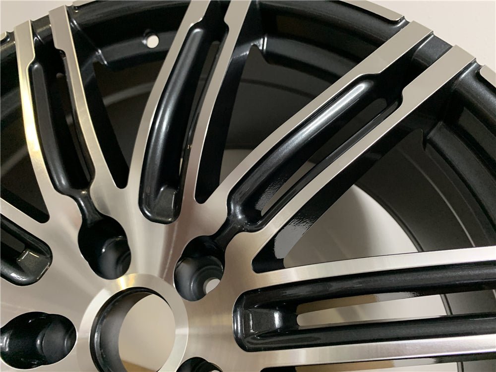 W858 862 Gunmetal Machined Face 21x10 ET60 5x130 CB71.56 - Gun Hill Tire House (WTW - WHOLESALE TIRES & WHEELS)