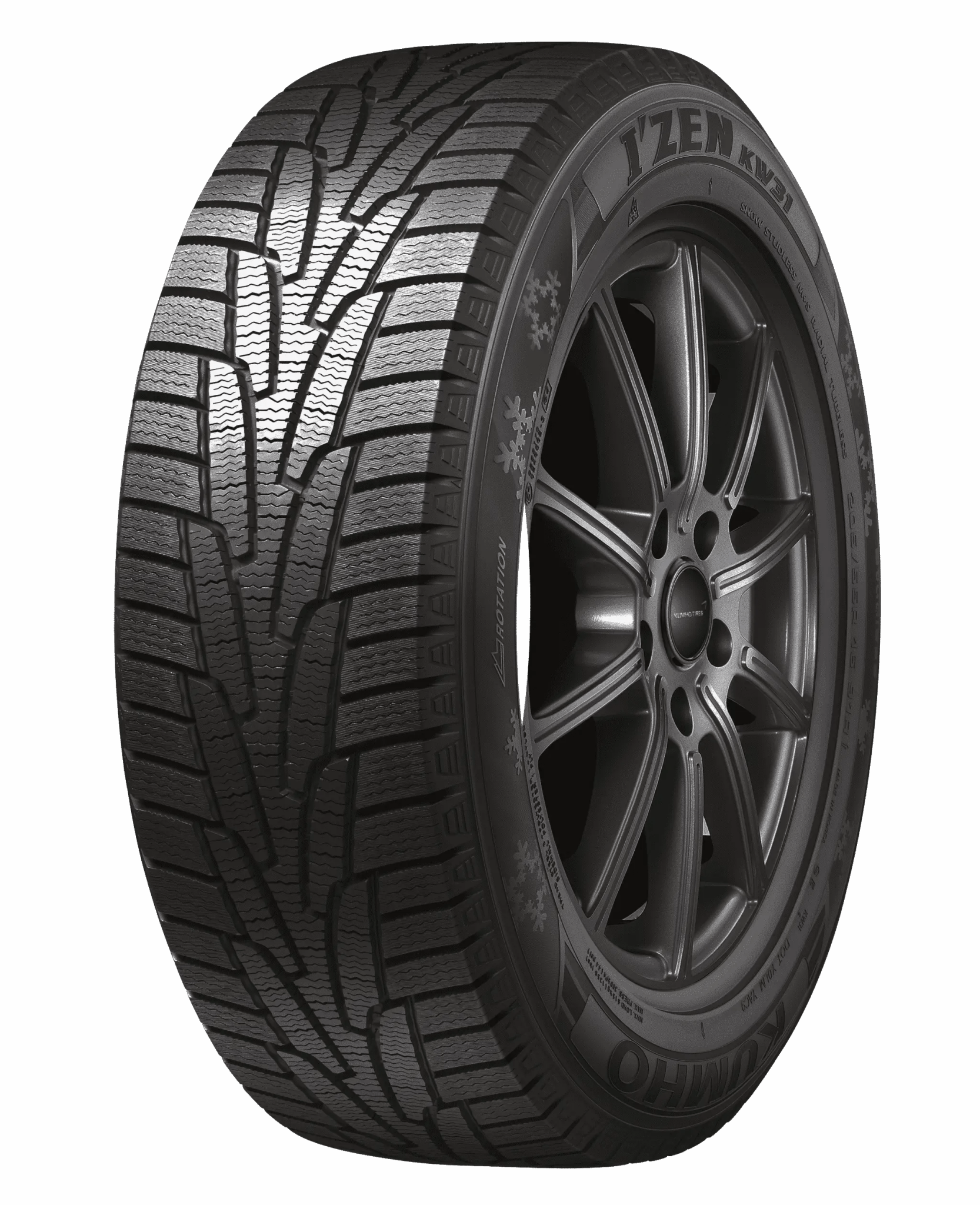 215/45R17 Kumho Izen Kw31 Winter 91R - Gun Hill Tire House (WTW - WHOLESALE TIRES & WHEELS)