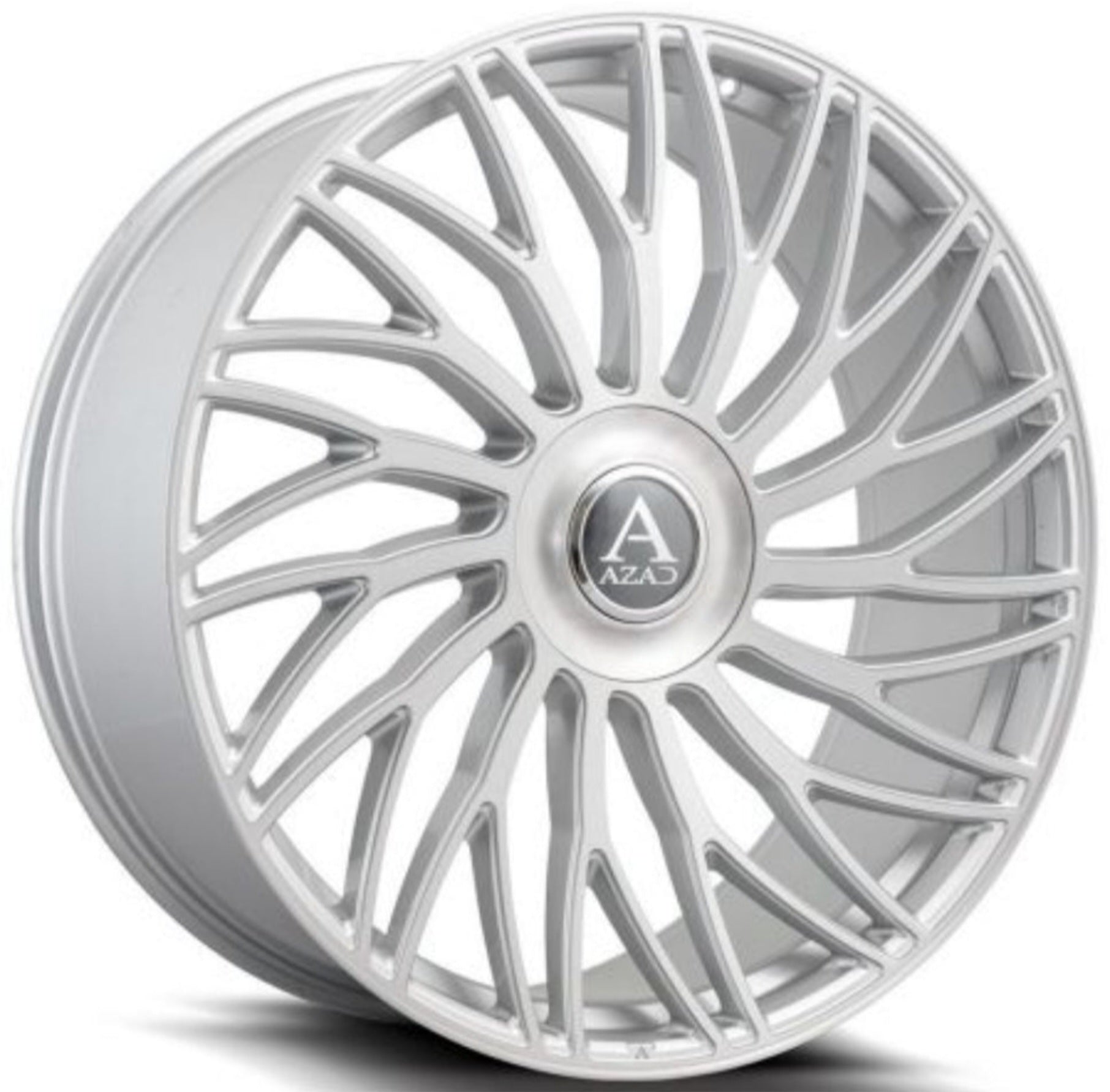 AZ71 24X10 5X130 BRUSHED SILVER - Gun Hill Tire House (WTW - WHOLESALE TIRES & WHEELS)
