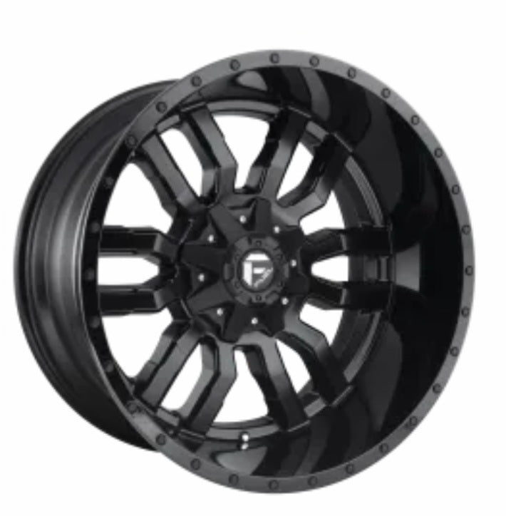FUEL D596 20X9 5X150 5X139.7 BLACK - Gun Hill Tire House (WTW - WHOLESALE TIRES & WHEELS)