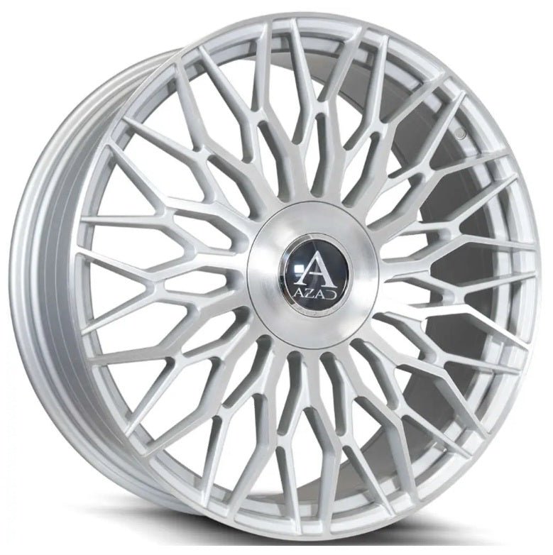 AZAD 301 22X10.5 5X114.3 5X120 BRUSHED SILVER - Gun Hill Tire House (WTW - WHOLESALE TIRES & WHEELS)