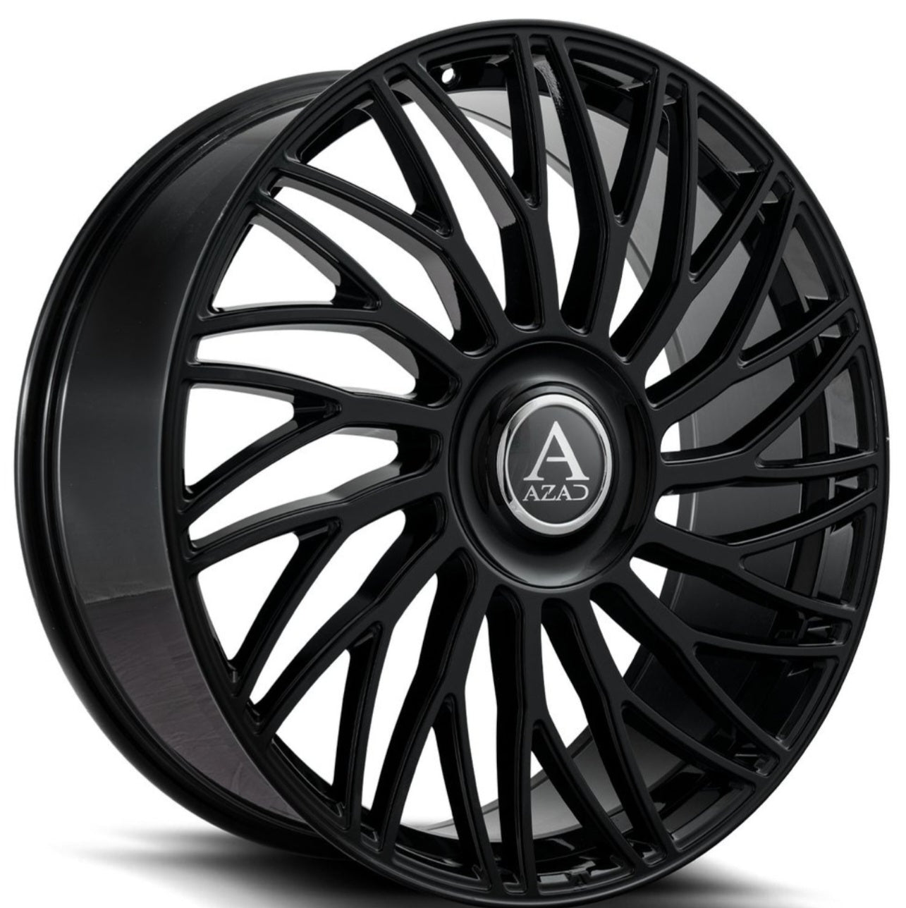 AZAD AZ717 22X9 5X112 5X114.3 GLOSS BLACK - Gun Hill Tire House (WTW - WHOLESALE TIRES & WHEELS)