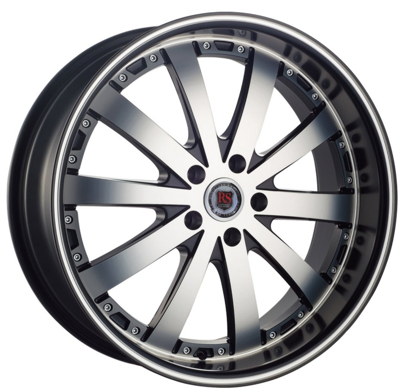 RED SPORT RSW77A 22x9 5x127 B+MO+ML LiP - Gun Hill Tire House (WTW - WHOLESALE TIRES & WHEELS)