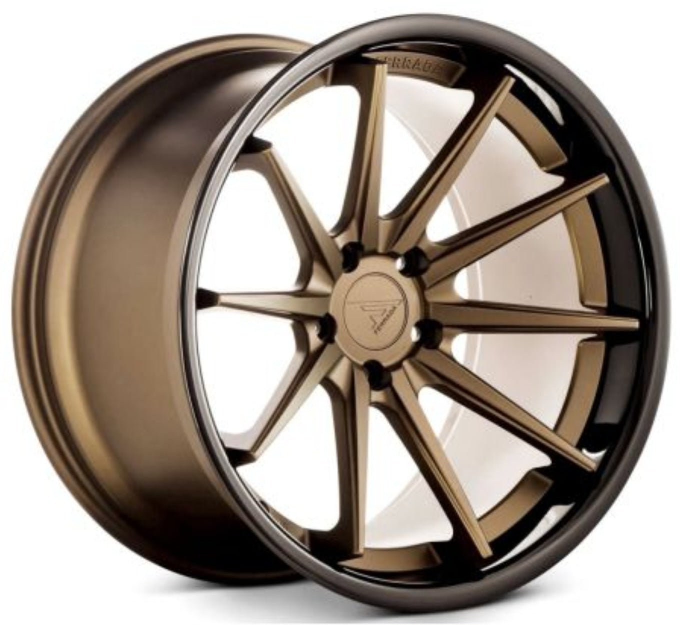 FERRADA FR4 20x11.5 5x114.3 ET15 CB 73.1mm MATTE BRONZE GLOSS BLACK LIP - Gun Hill Tire House (WTW - WHOLESALE TIRES & WHEELS)