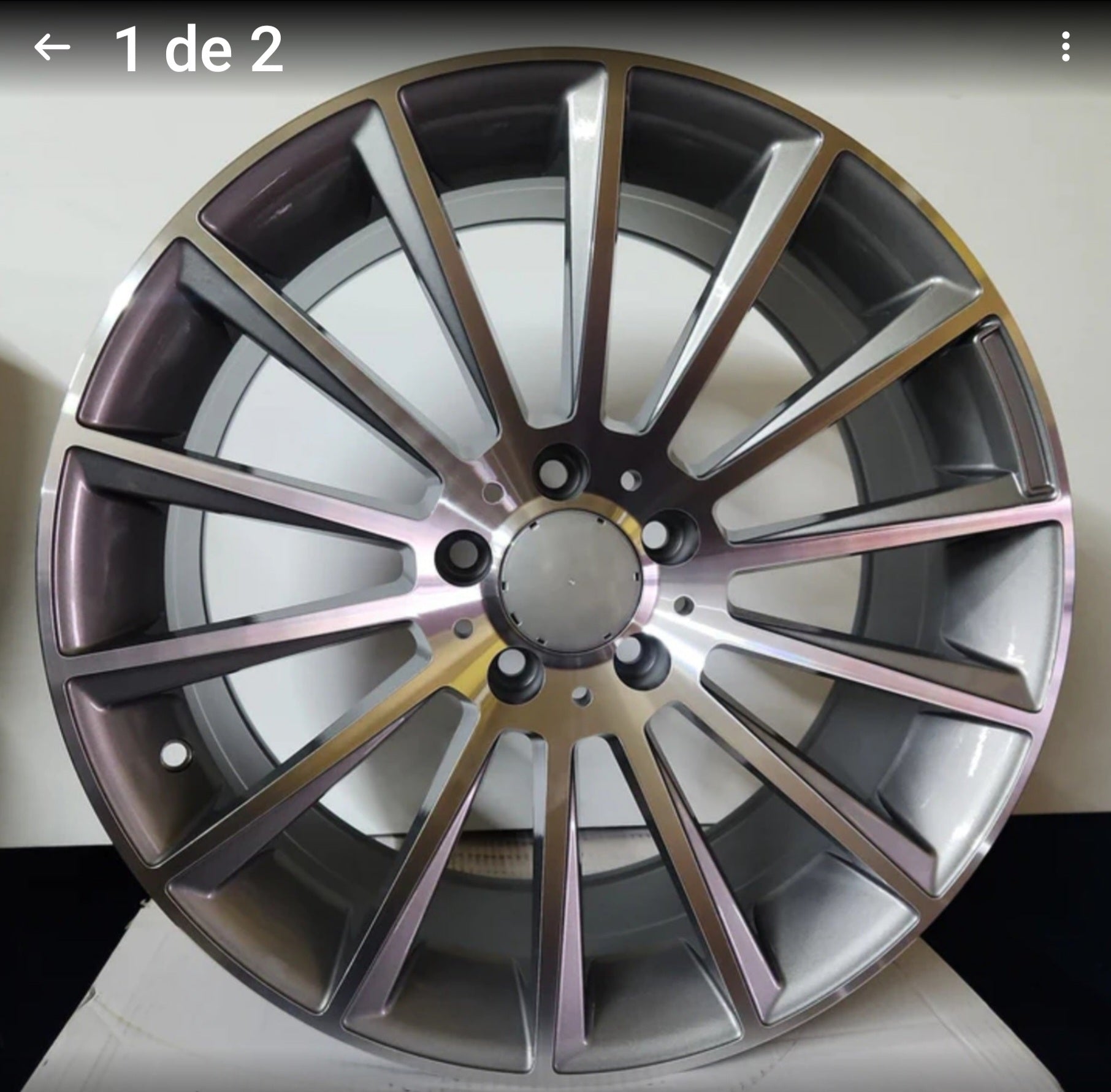 W813 WHEELS 18X8.5 5X112 gun metal machine face - Gun Hill Tire House (WTW - WHOLESALE TIRES & WHEELS)