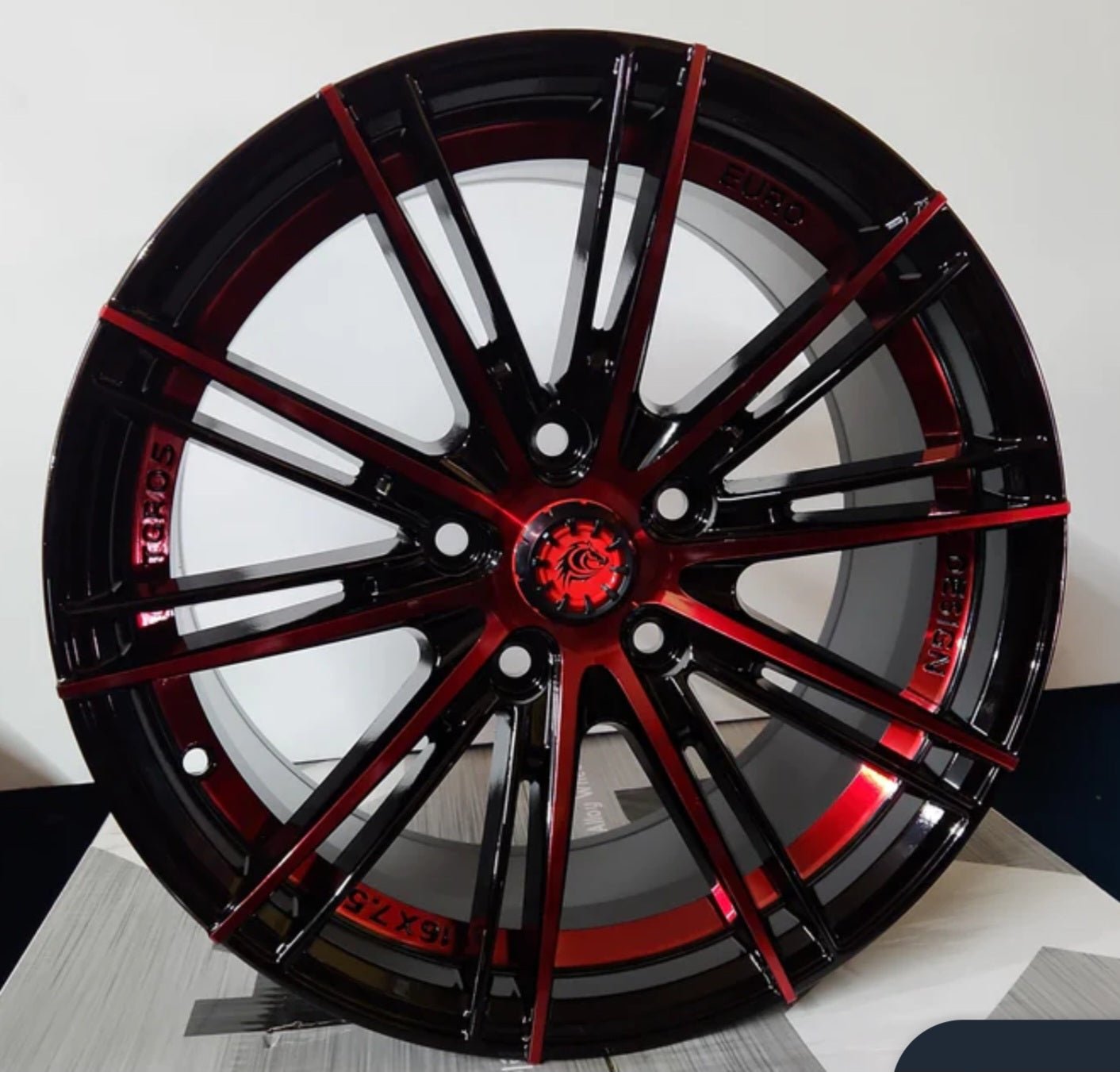 PW - RAPIDASH - RD30 WHEELS 16x7.5 5x108 PBCRFRU - Gun Hill Tire House (WTW - WHOLESALE TIRES & WHEELS)