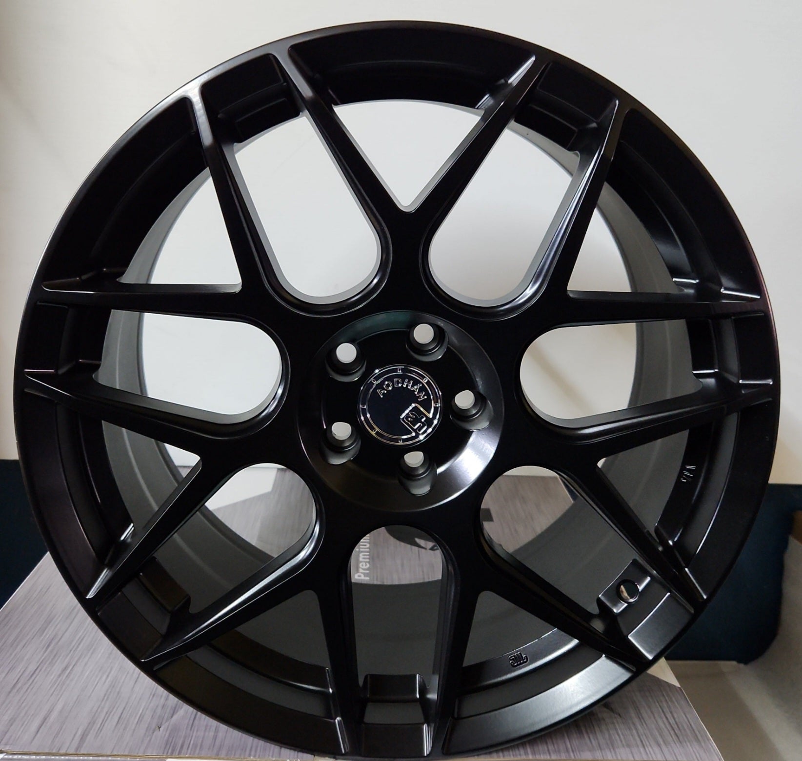 AODHAN - LS002 18X8.0 5X100 MATT BLACK - Gun Hill Tire House (WTW - WHOLESALE TIRES & WHEELS)