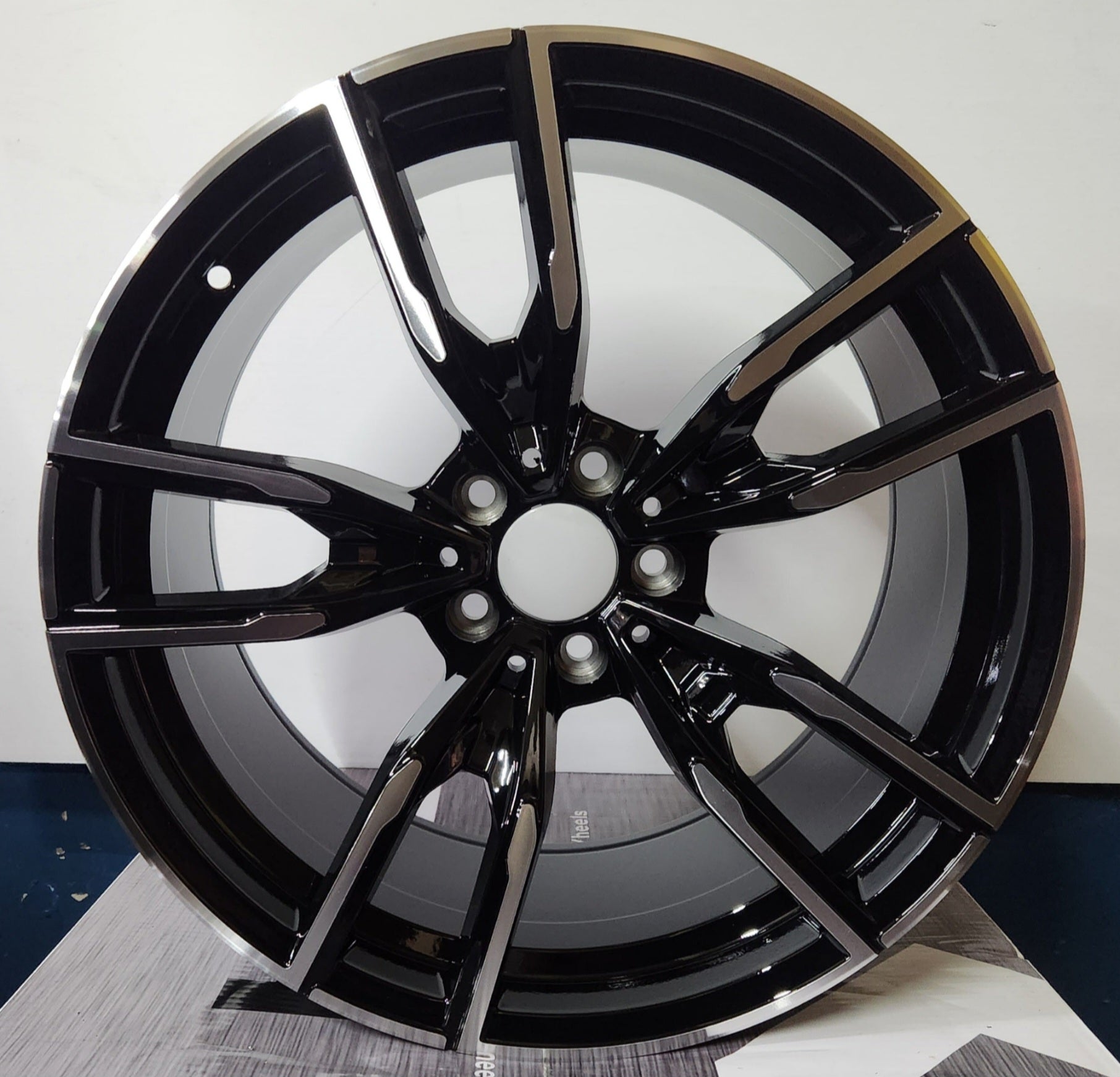 OE - 5478 219269 792M STYLE 19X8.5 5X120 PIANO BLACK MACHINED FACE - Gun Hill Tire House (WTW - WHOLESALE TIRES & WHEELS)