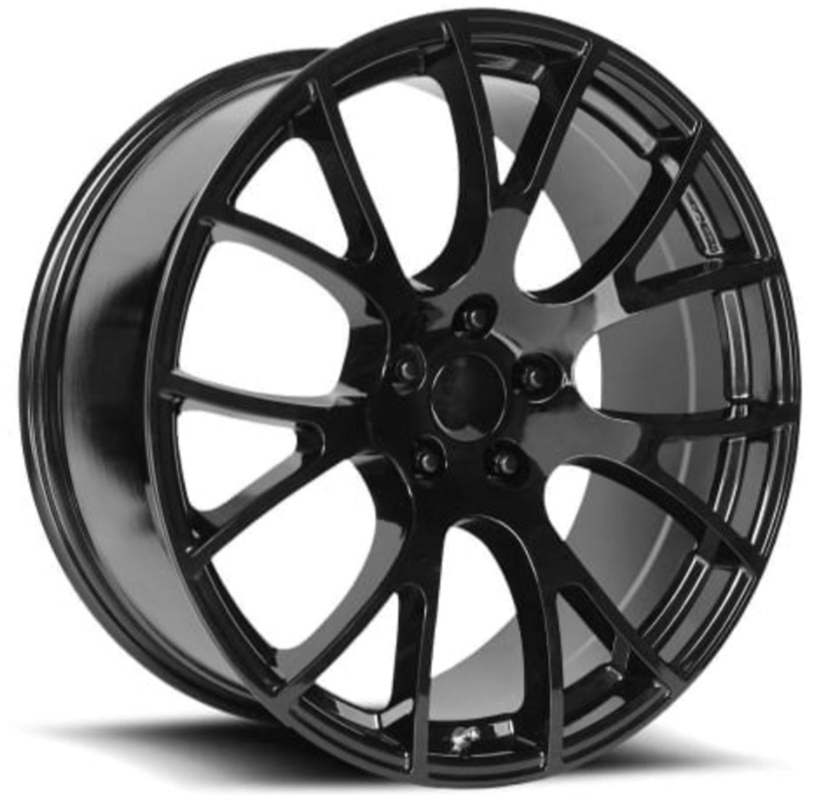 ZS7057 HELLCAT PG04 22X10 5X127 GLOSS BLACK - Gun Hill Tire House (WTW - WHOLESALE TIRES & WHEELS)