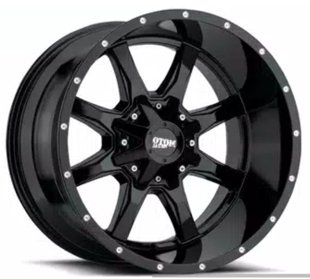 MONTORO M097 22X10 8X165 GLOSS BLACK - Gun Hill Tire House (WTW - WHOLESALE TIRES & WHEELS)