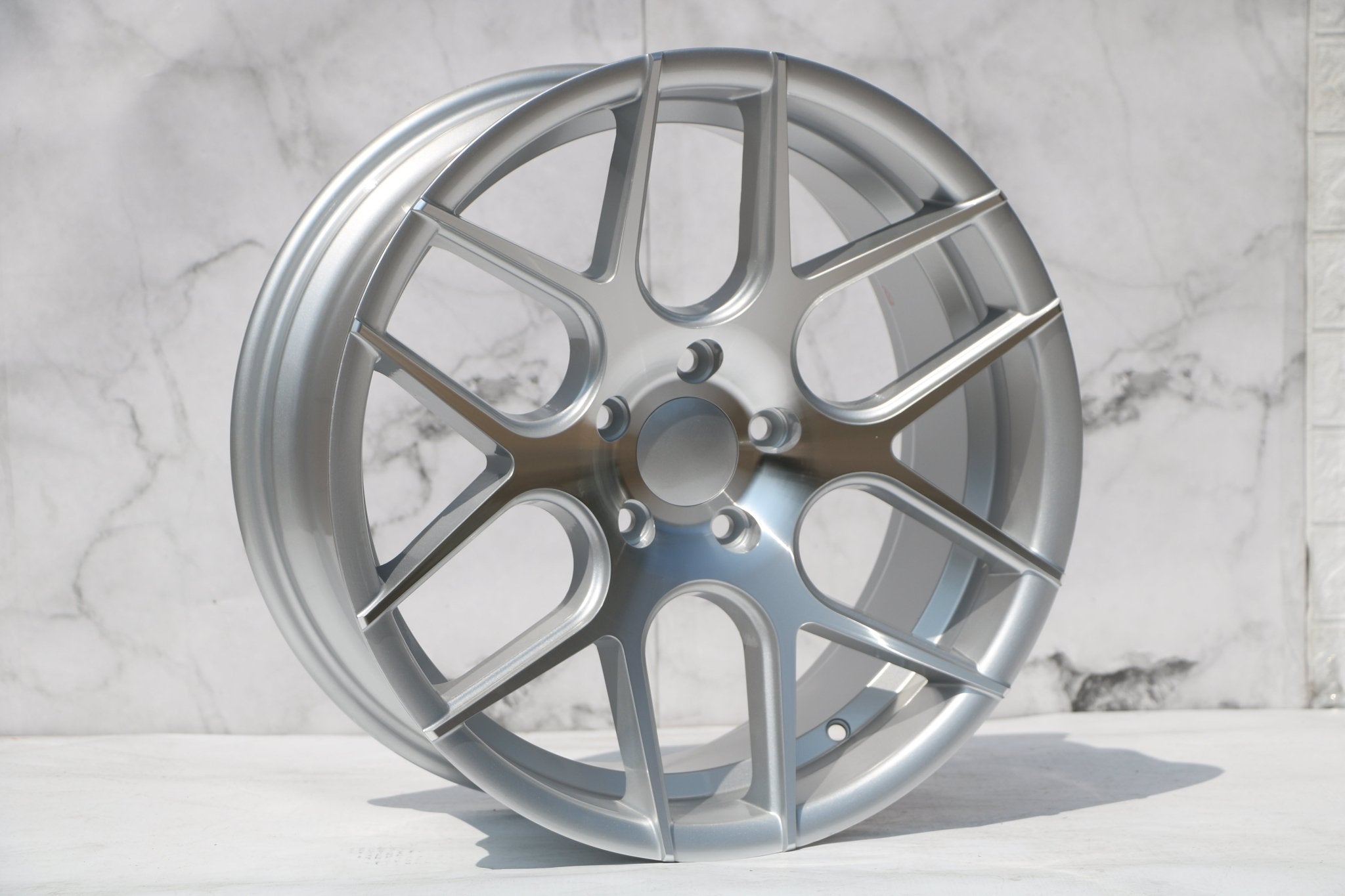 W001 SSA03 Silver Machined Face 18*8.0 ET35 5x114.3 CB73.1 MB - 2182 - Logo - Gun Hill Tire House (WTW - WHOLESALE TIRES & WHEELS)