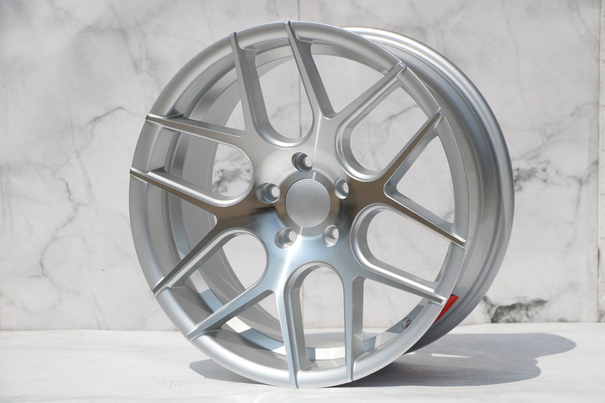 W001 SSA03 Silver Machined Face 18*8.0 ET35 5x114.3 CB73.1 MB - 2182 - Logo - Gun Hill Tire House (WTW - WHOLESALE TIRES & WHEELS)