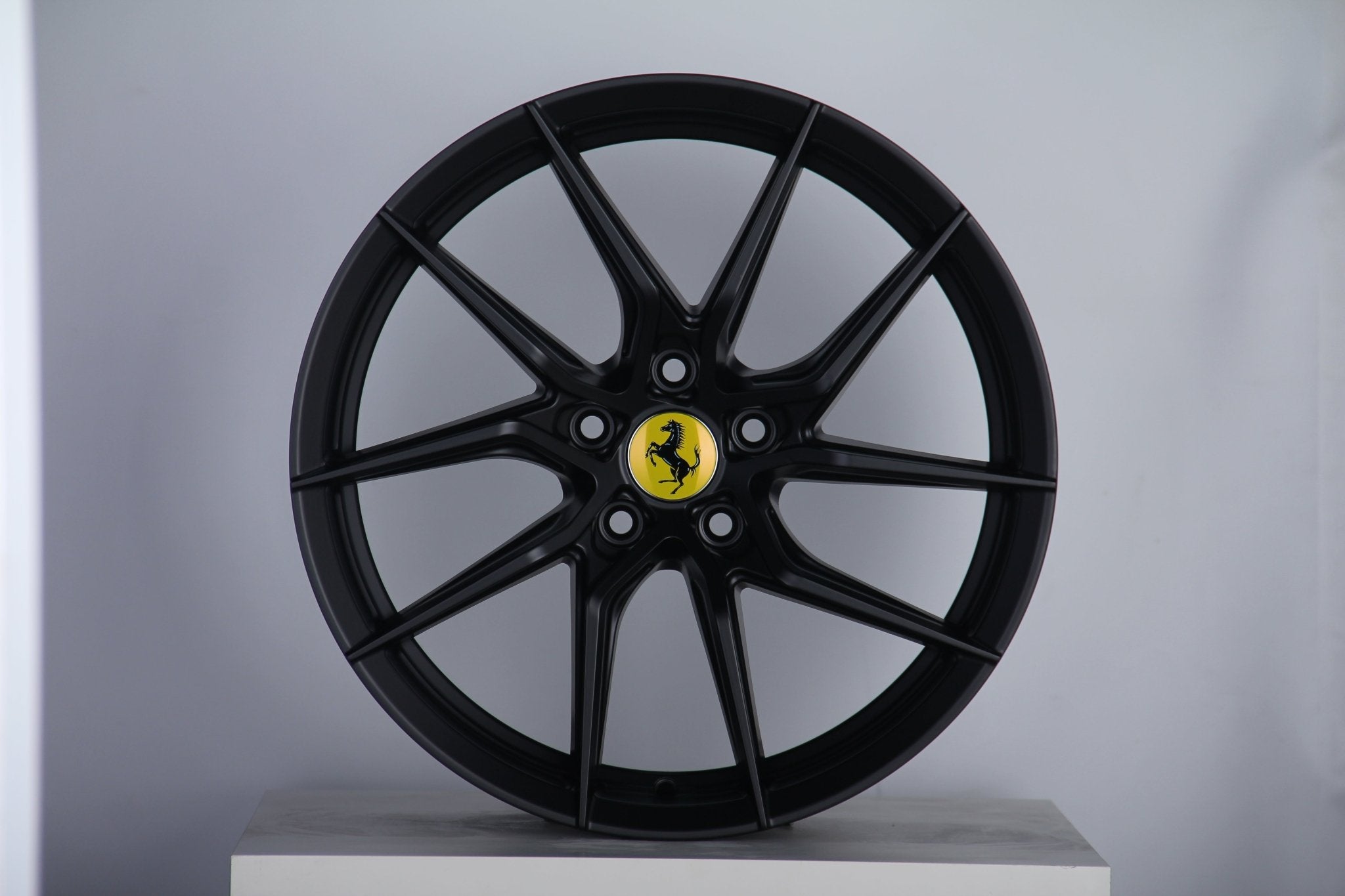 W007 VS1057 Satin Black 18x8.0 ET35 5x114.3 CB73.1 - Gun Hill Tire House (WTW - WHOLESALE TIRES & WHEELS)