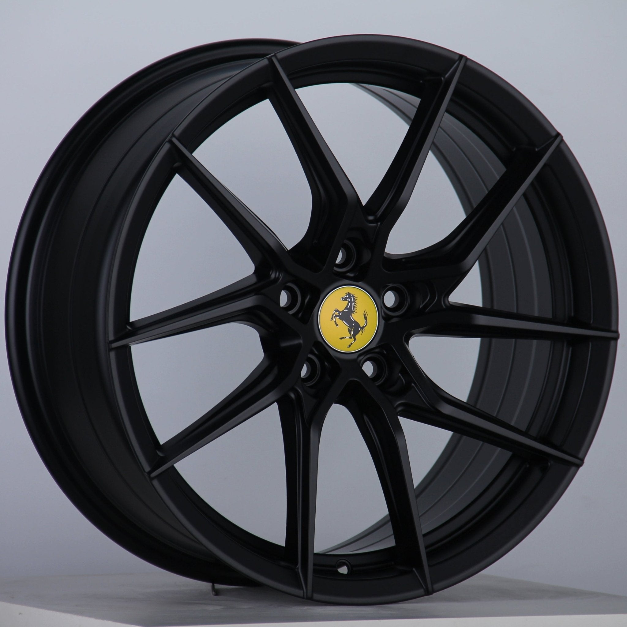 W007 VS1057 Satin Black 18x8.0 ET35 5x114.3 CB73.1 - Gun Hill Tire House (WTW - WHOLESALE TIRES & WHEELS)