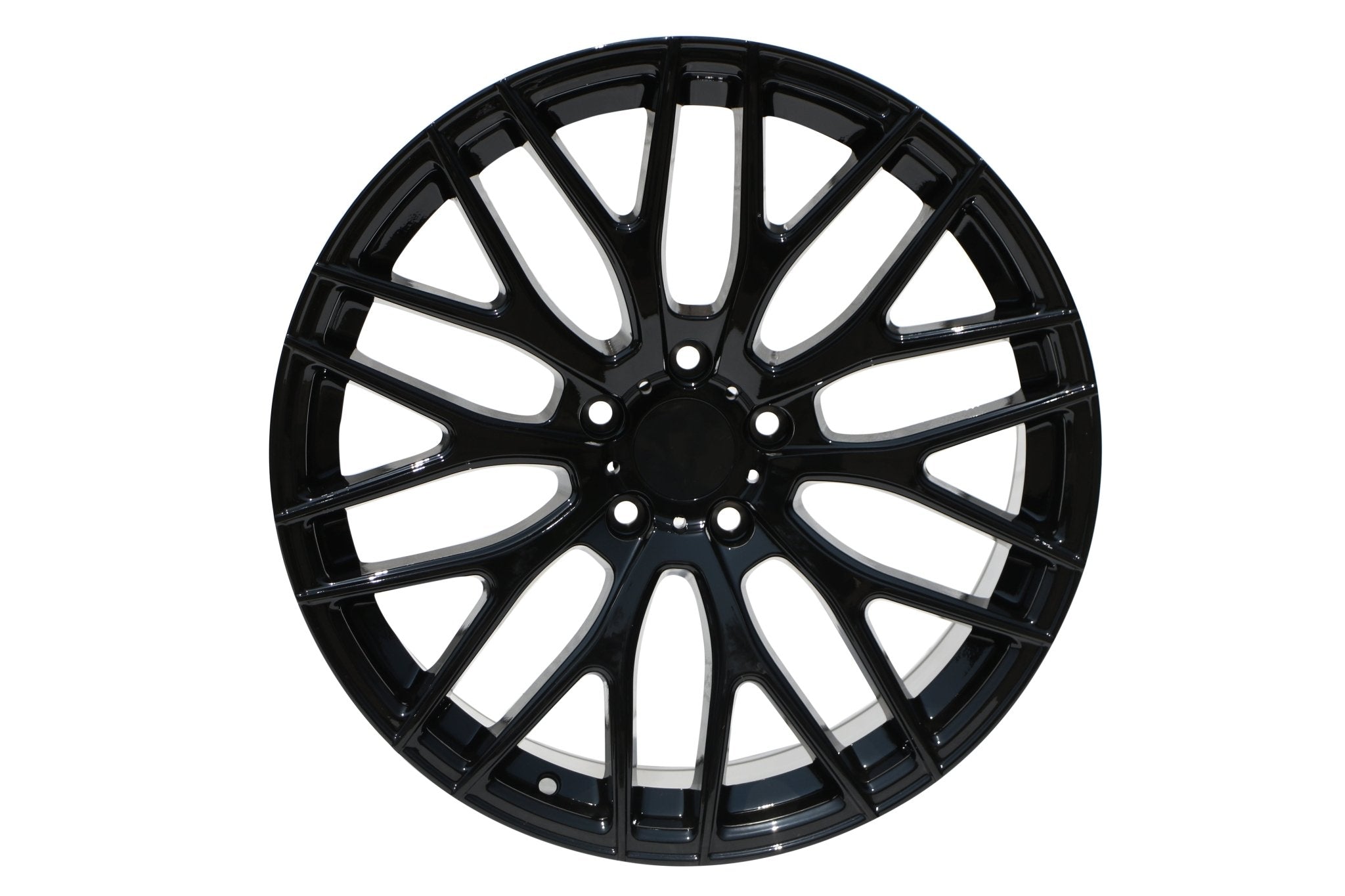 W008 Gloss Black 19x9.5 Et35 5x114.3 CB73.1 - Gun Hill Tire House (WTW - WHOLESALE TIRES & WHEELS)
