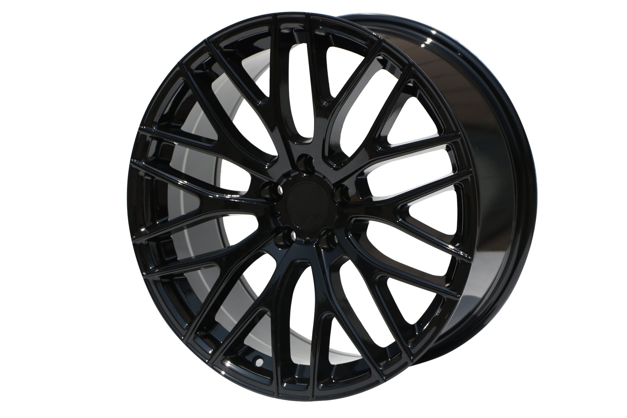 W008 Gloss Black 19x9.5 Et35 5x114.3 CB73.1 - Gun Hill Tire House (WTW - WHOLESALE TIRES & WHEELS)