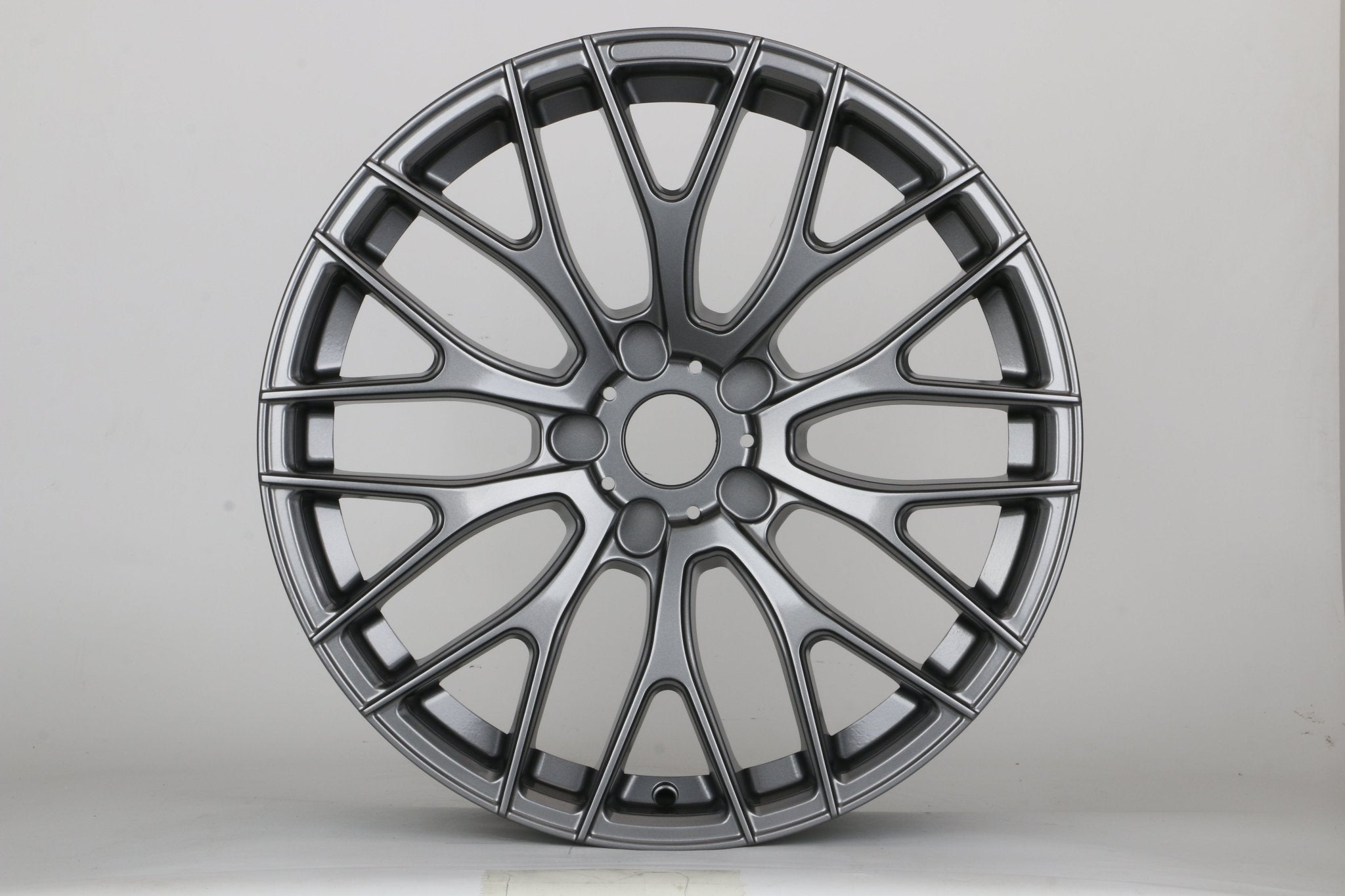 W008 D973 Gunmetal 17x7.5 ET35 5x112/114.3 CB73.1 - Gun Hill Tire House (WTW - WHOLESALE TIRES & WHEELS)