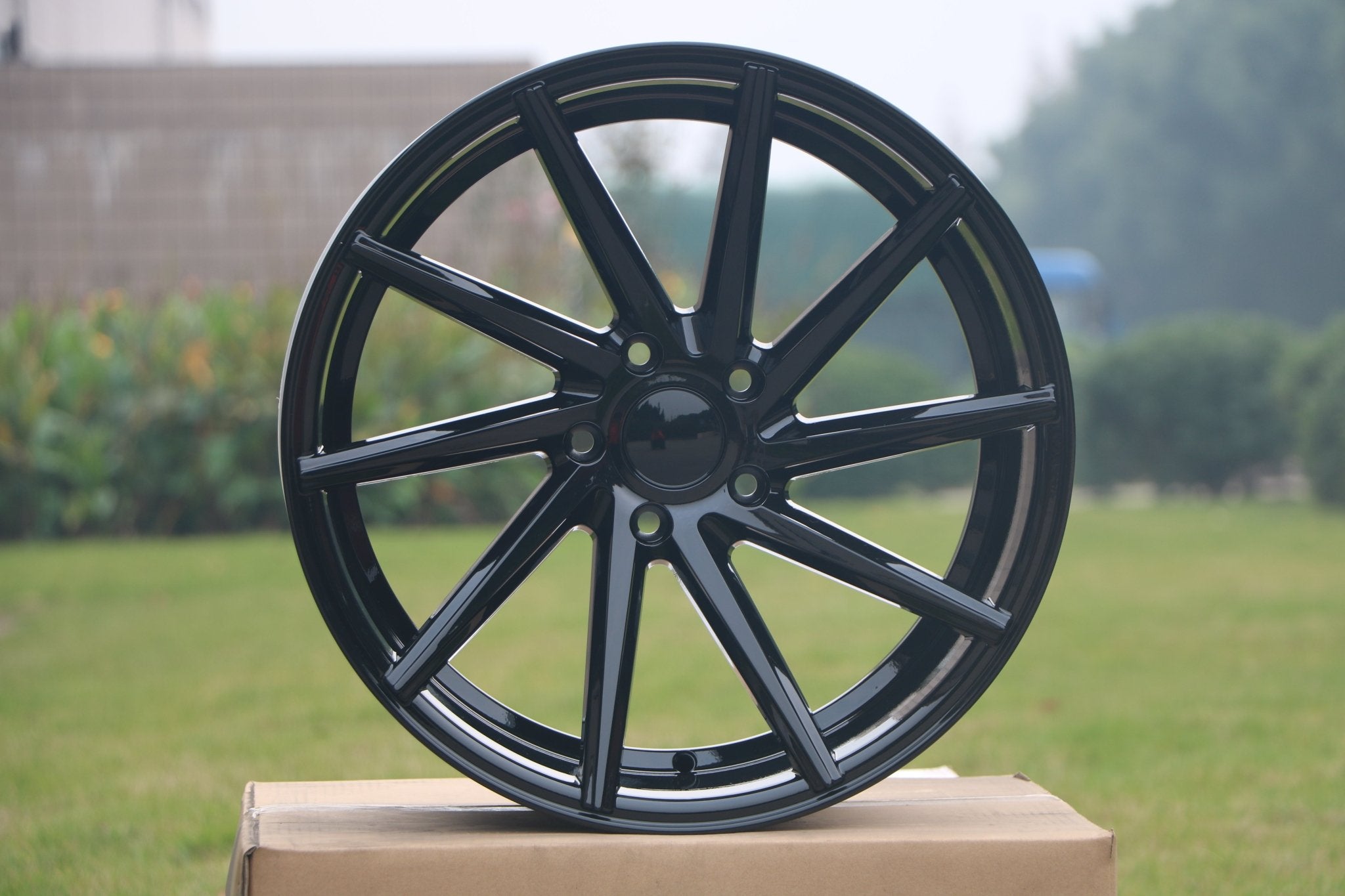 W013 Gloss Black 20x8.5 ET35 5x114.3 CB73.1 MB - 1582 - Gun Hill Tire House (WTW - WHOLESALE TIRES & WHEELS)