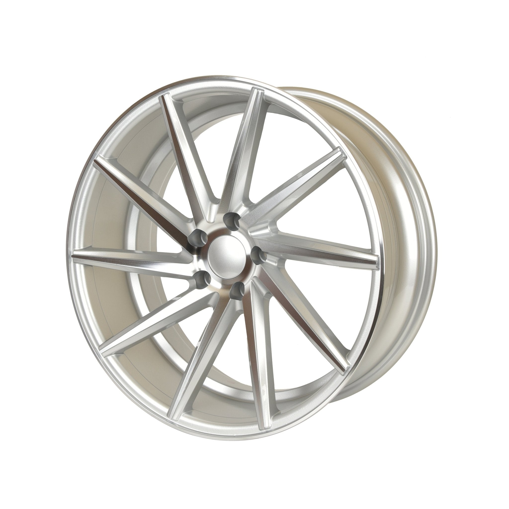 W013 Silver Machined Face 20x8.5 ET35 5x120 CB72.56 MB - 1582 - Gun Hill Tire House (WTW - WHOLESALE TIRES & WHEELS)